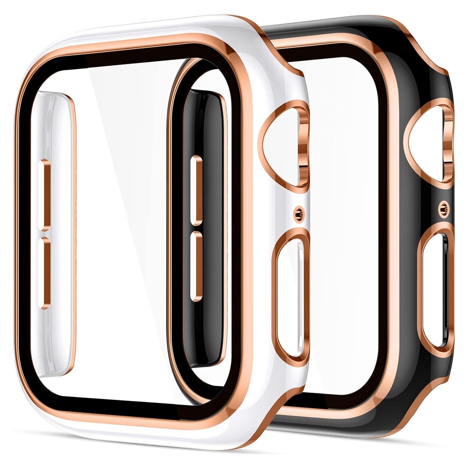 Funda Protectora Charlam para Apple Watch 44mm con Vidrio Templado
