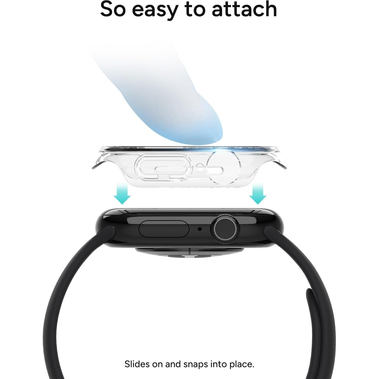 Protector de Pantalla ZAGG Glass 360 para Apple Watch 10 46mm