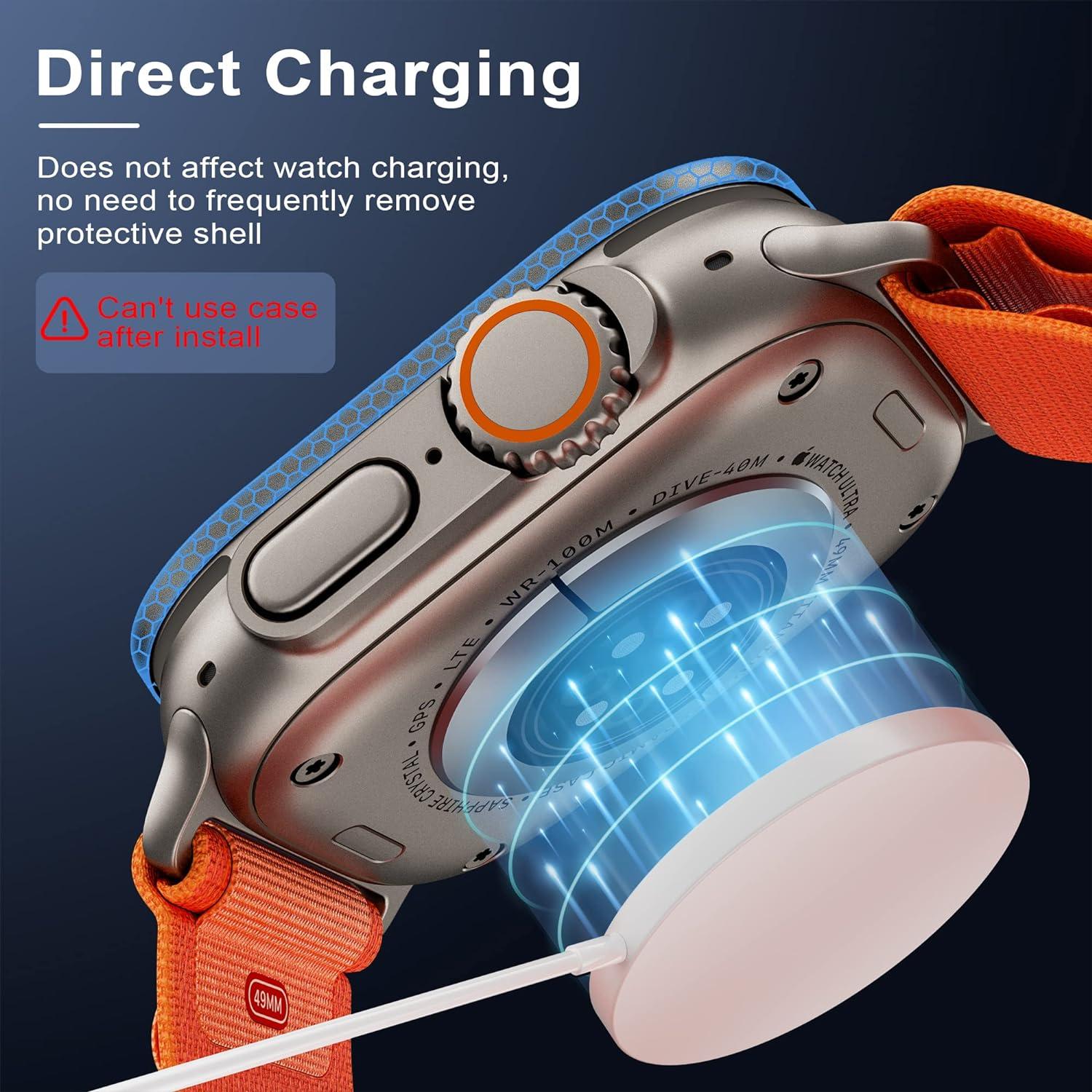 Protector de Pantalla WSKEN para Apple Watch Ultra 49mm 9H