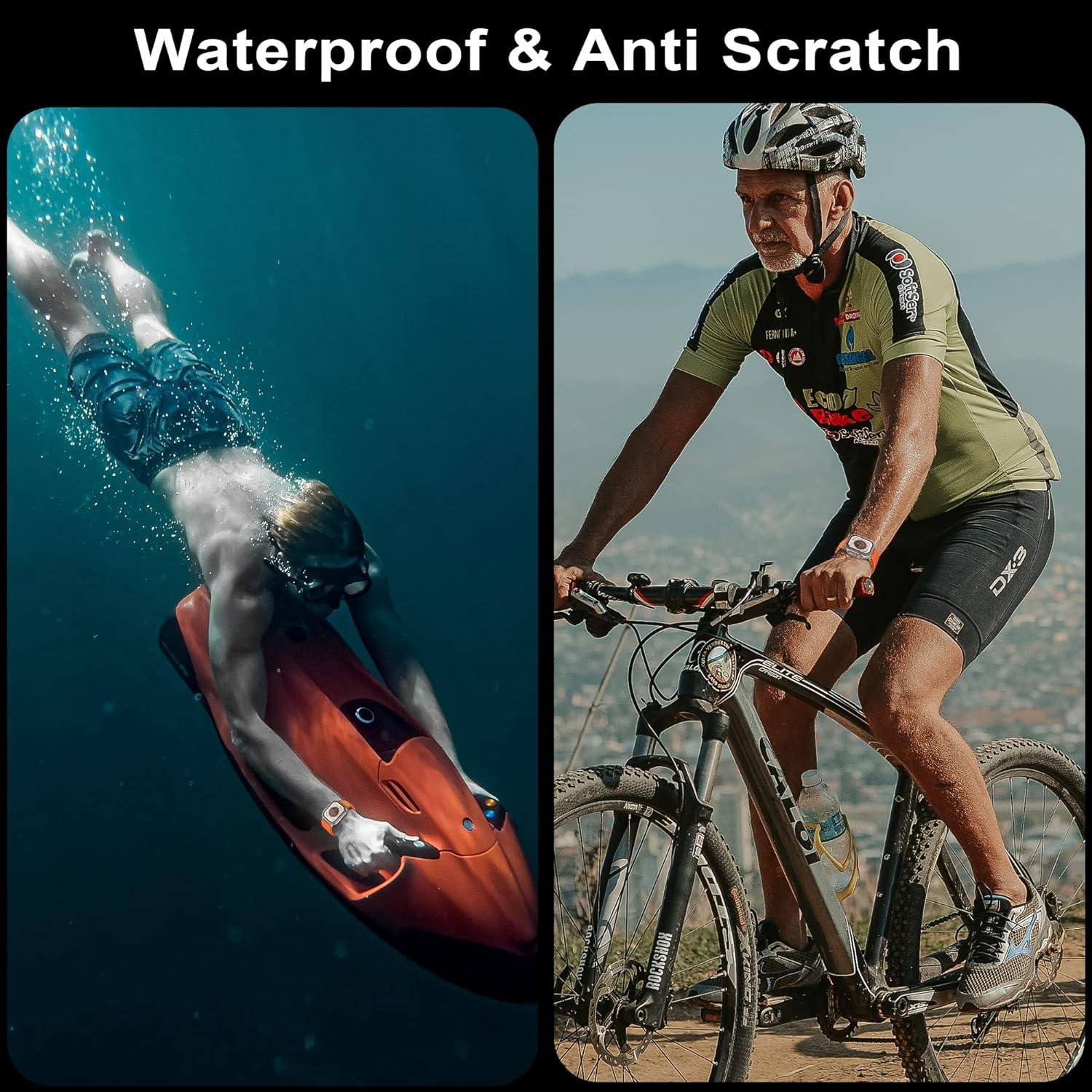 Protector de Pantalla WSKEN para Apple Watch Ultra 49mm 9H