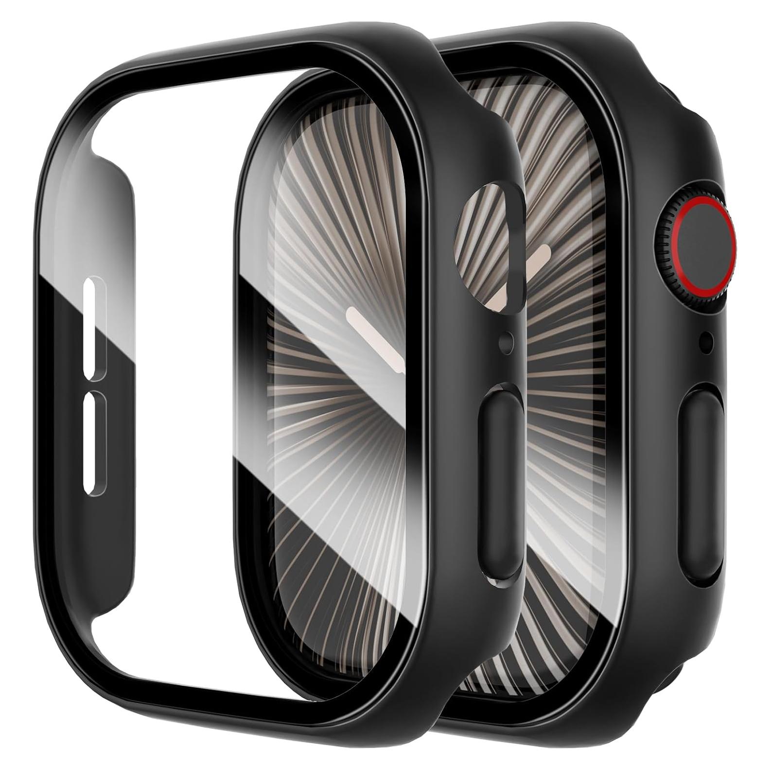 Funda Dura SPGUARD para Apple Watch Series 11/10 46mm - 2 Paquete