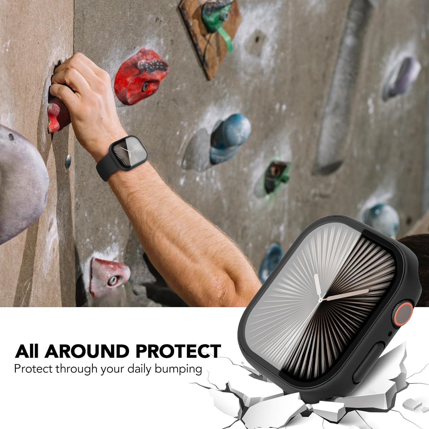 Funda Dura SPGUARD para Apple Watch Series 11/10 46mm - 2 Paquete