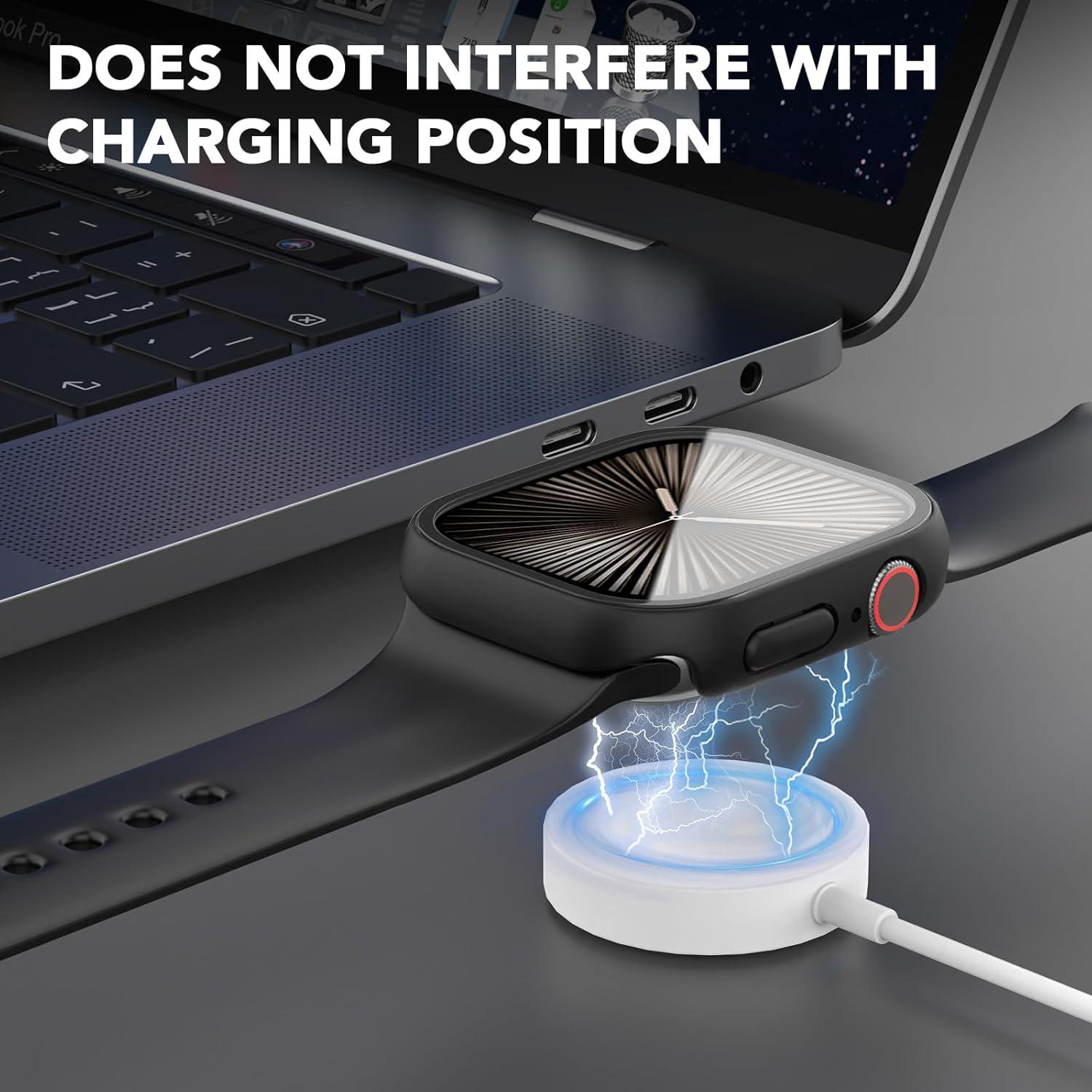 Funda Dura SPGUARD para Apple Watch Series 11/10 46mm - 2 Paquete