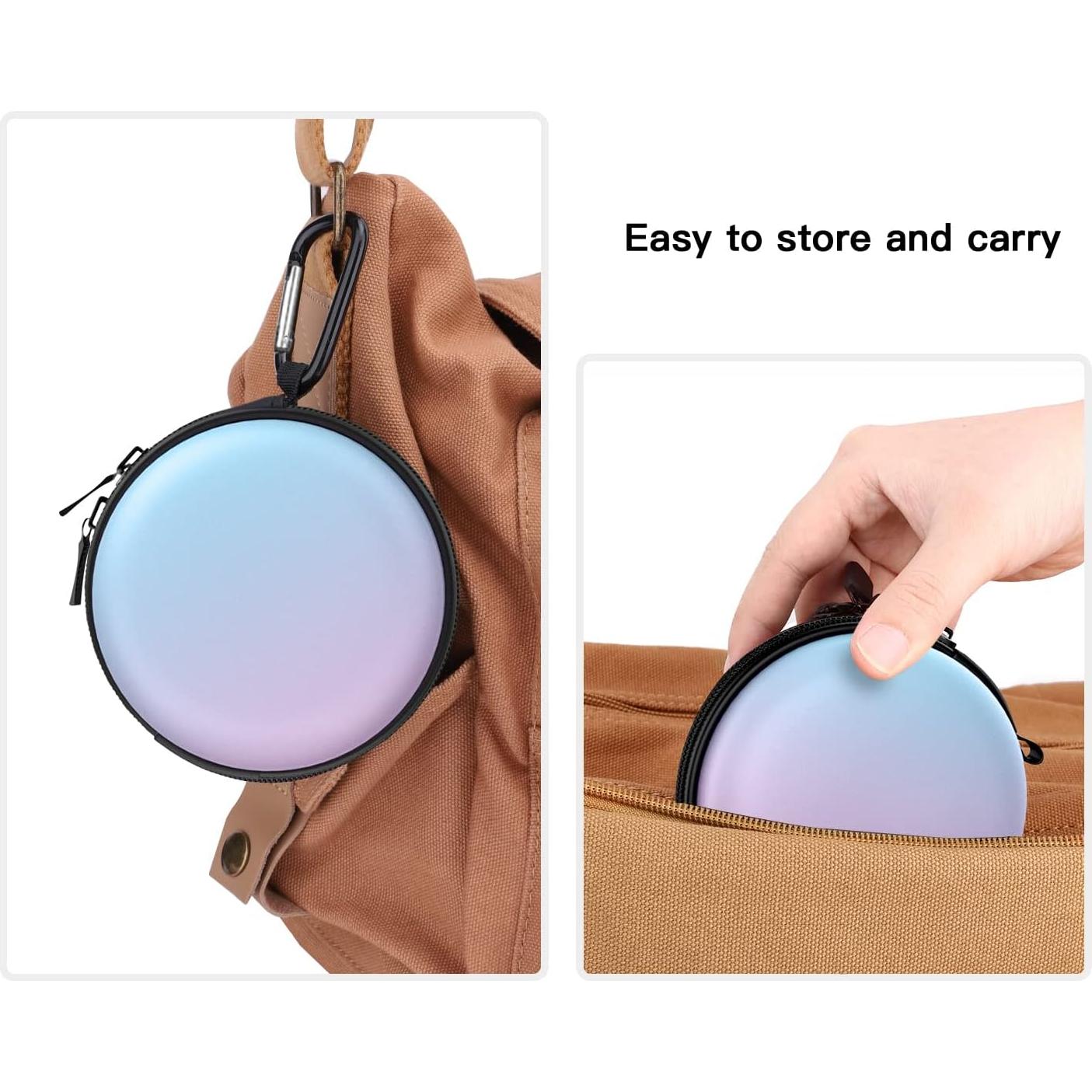 Caja de Almacenamiento MoKo para Apple Watch y AirPods - Azul Gradiente