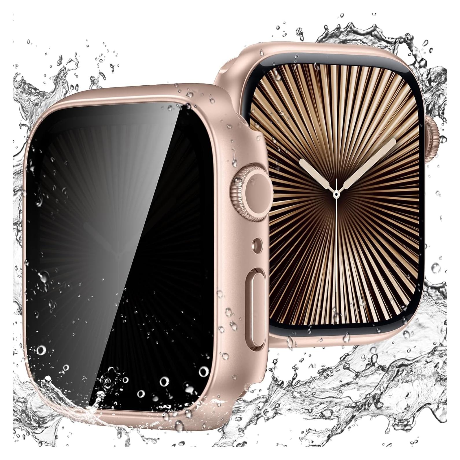 Funda Impermeable Goton para Apple Watch 42mm Oro Rosa