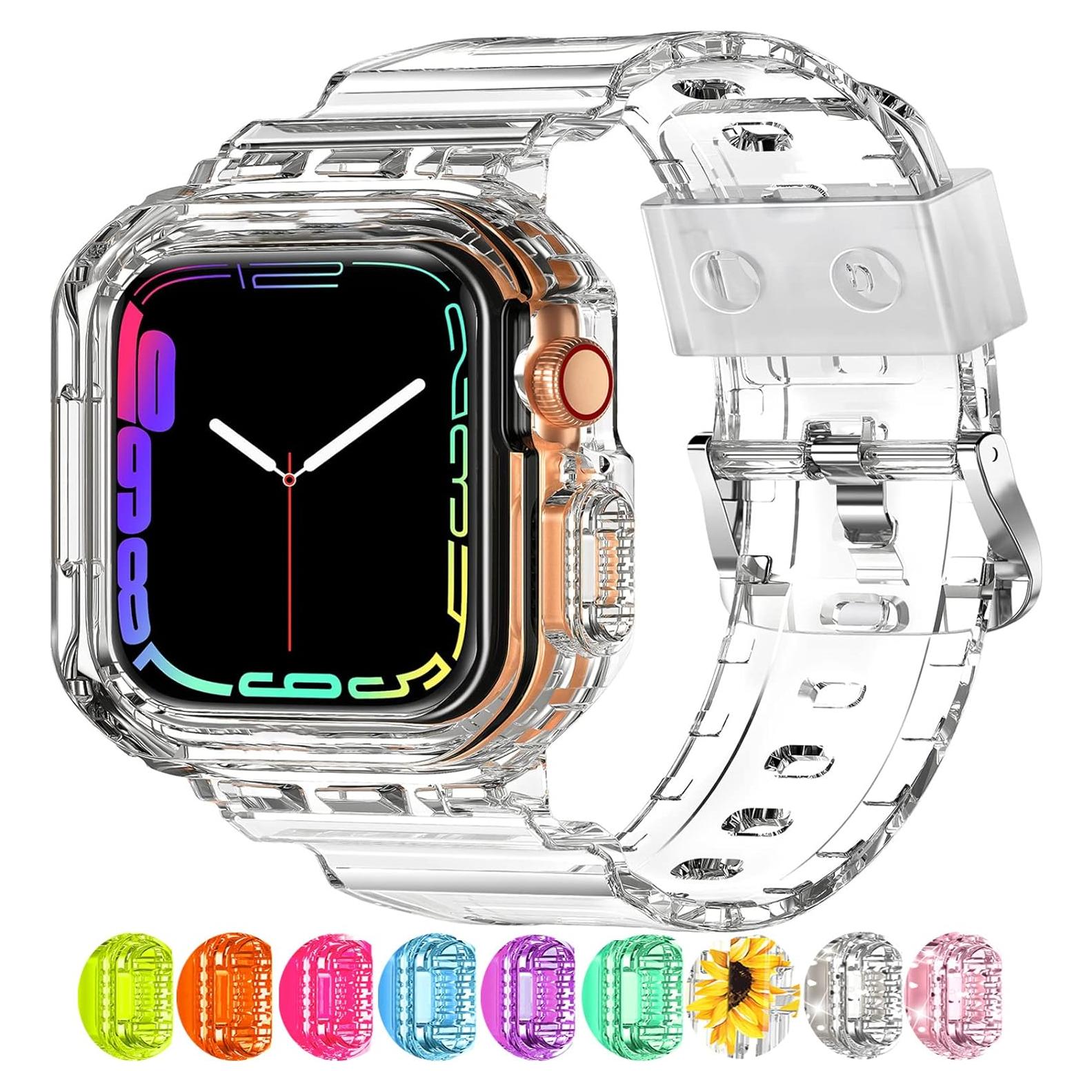 Funda Deportiva Transparente XYF para Apple Watch 38-41mm