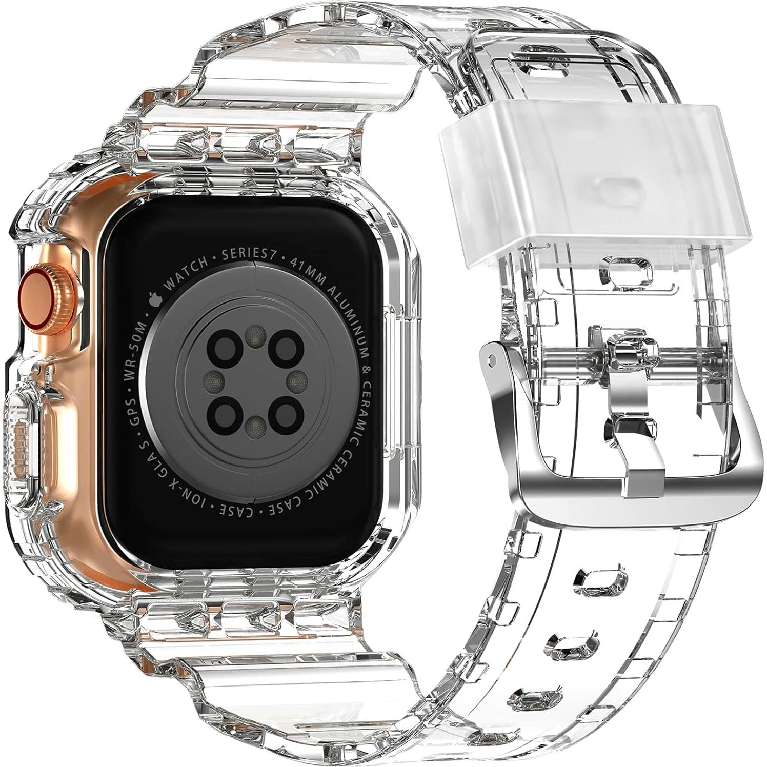 Funda Deportiva Transparente XYF para Apple Watch 38-41mm