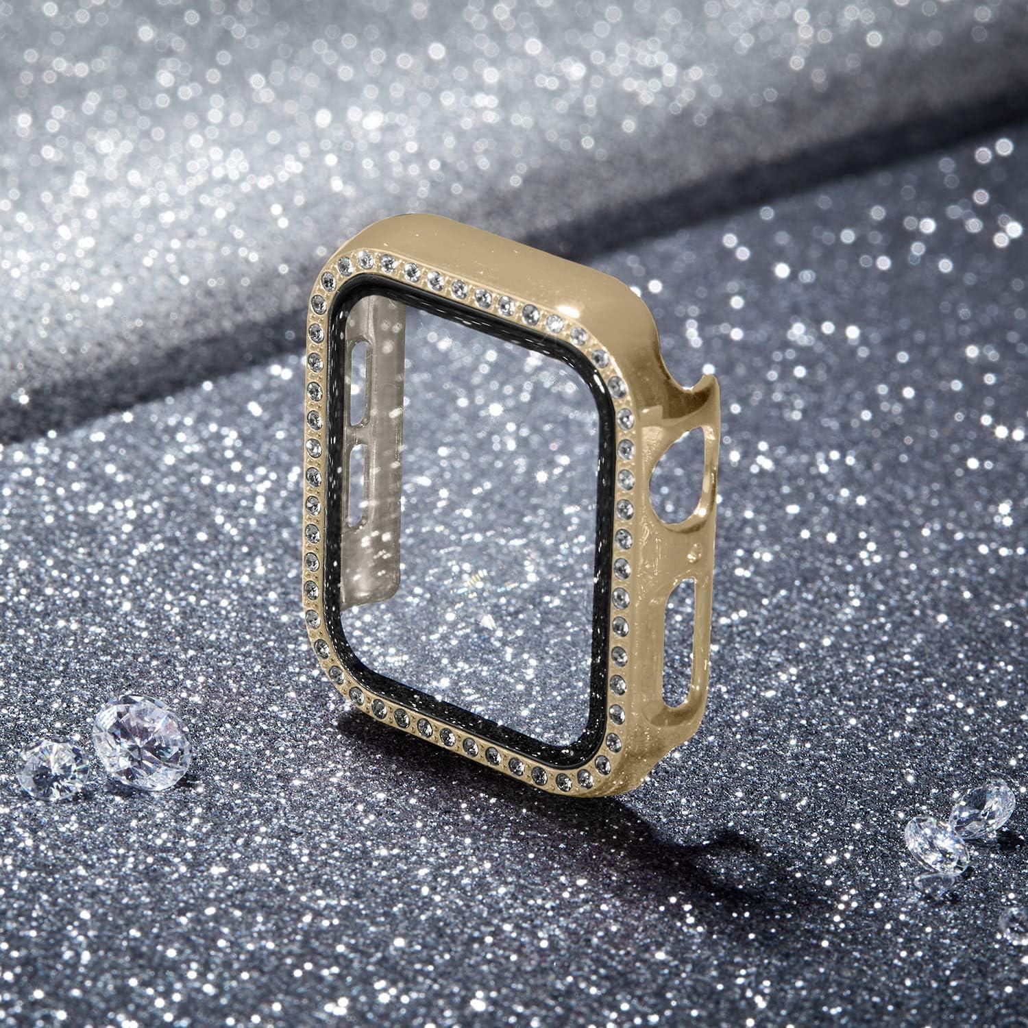 Funda Protectora Recoppa para Apple Watch 42mm con Diamantes