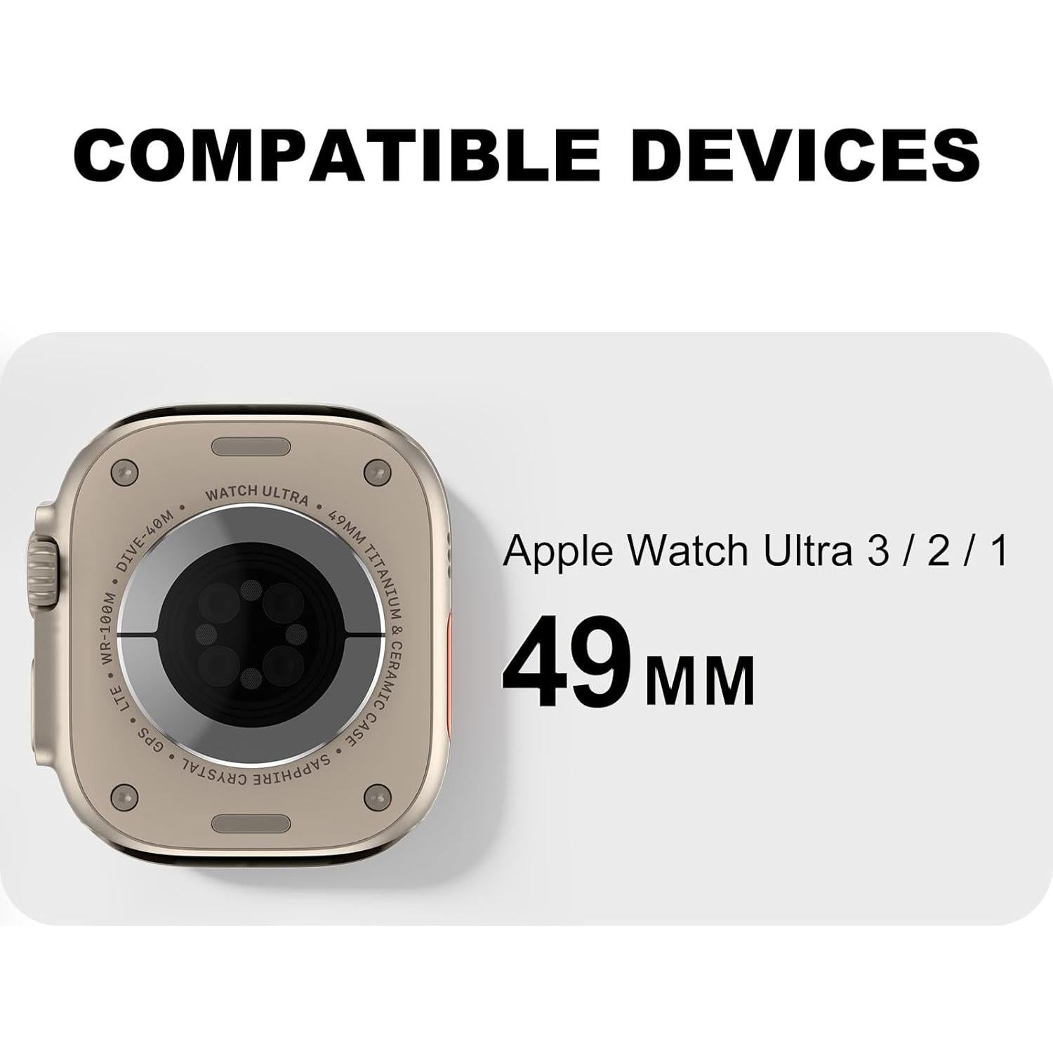 Banda Deportiva Resistente XYF para Apple Watch Ultra 49mm y Series 44mm