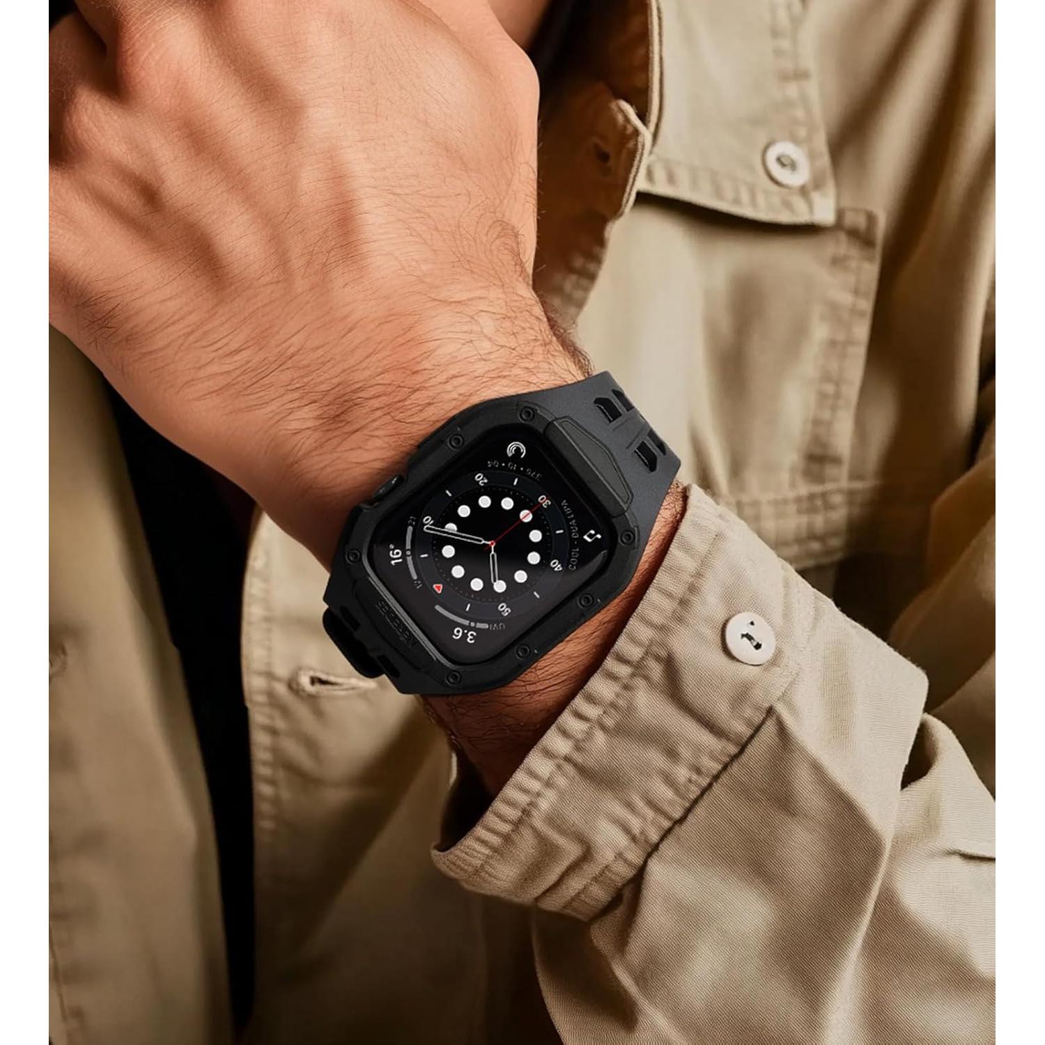 Banda Deportiva Nereides para Apple Watch 44/45mm - Negro