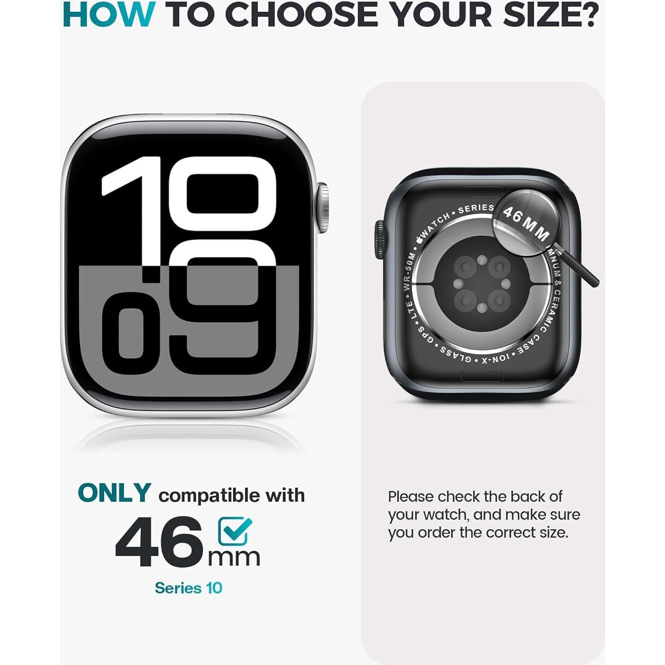 Funda de Metal Goton para Apple Watch 46mm Series 11/10