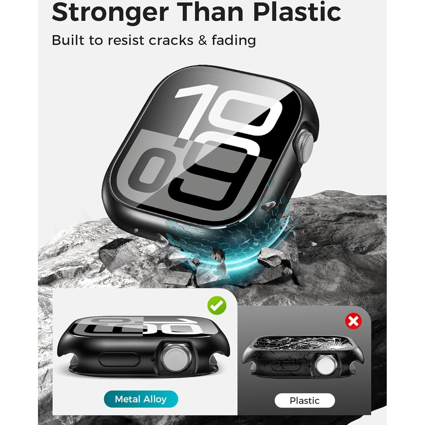 Funda de Metal Goton para Apple Watch 46mm Series 11/10