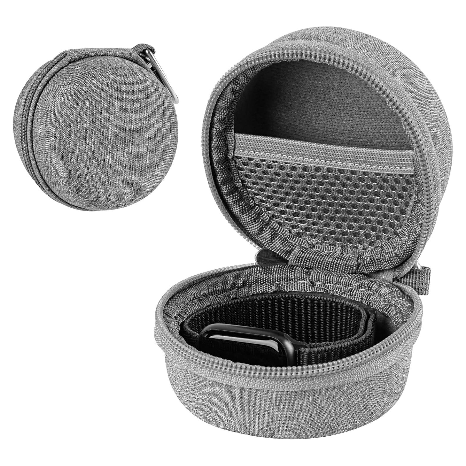 Estuche de Viaje para Reloj DODAMOUR Gris, Organizador 9.5cm