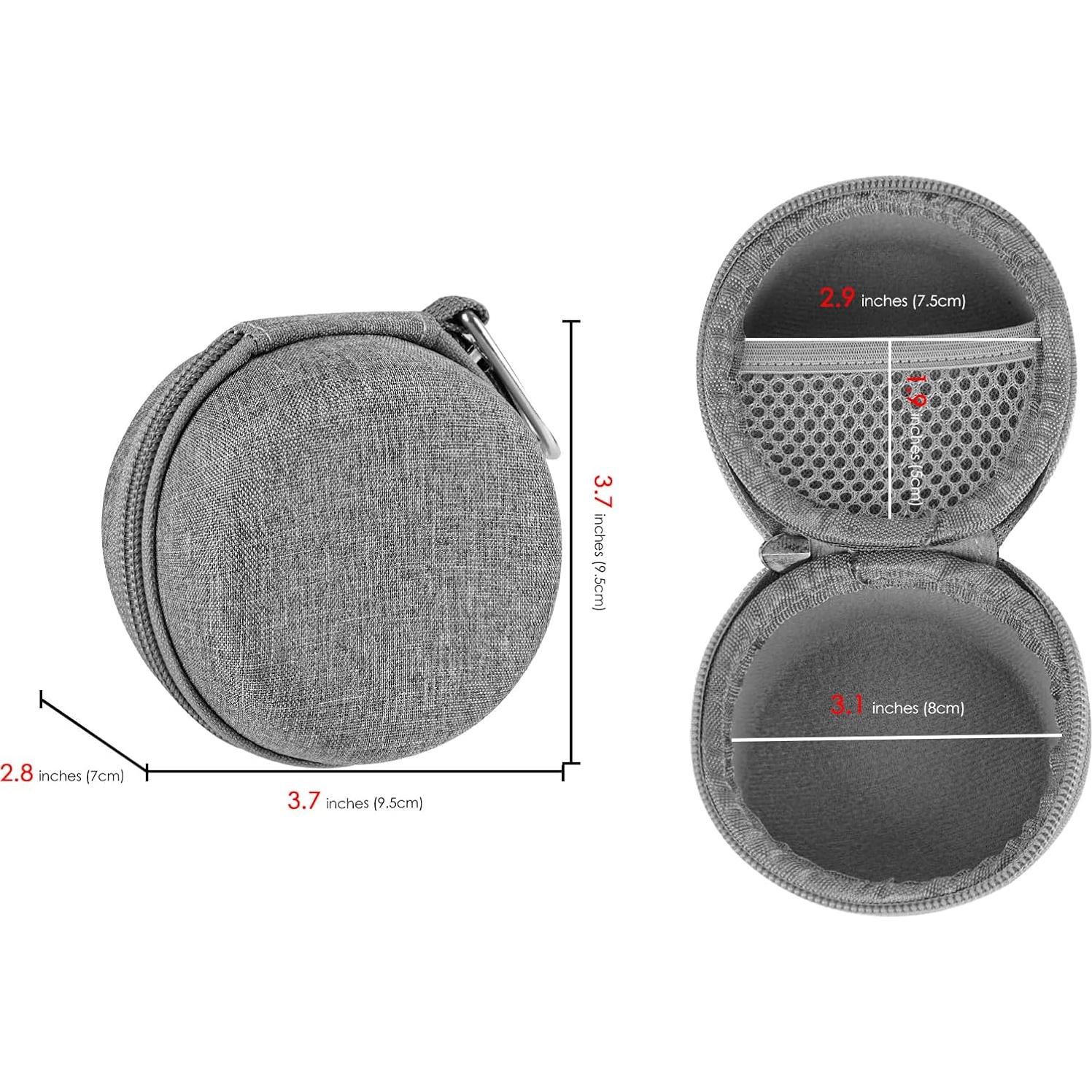 Estuche de Viaje para Reloj DODAMOUR Gris, Organizador 9.5cm