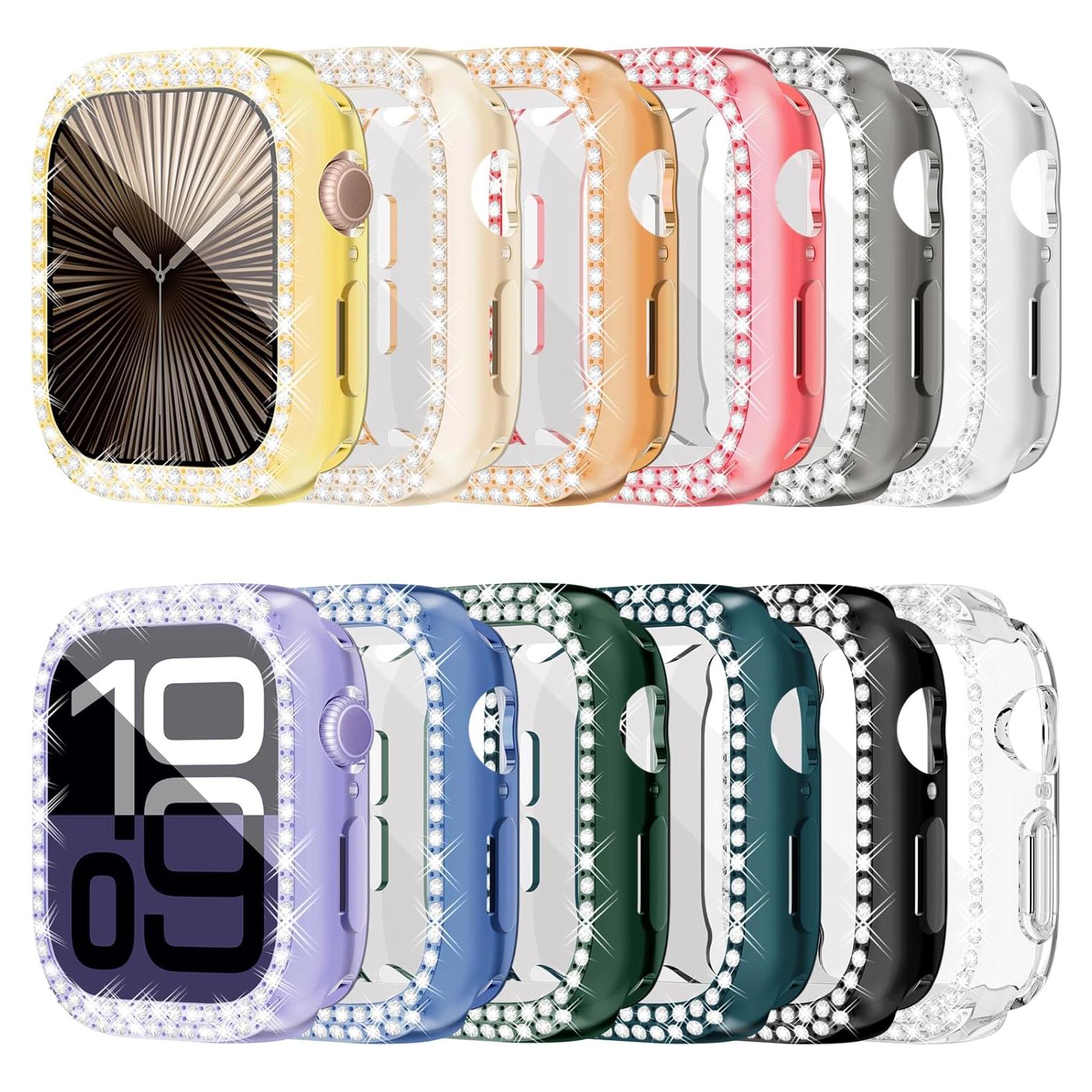 Funda Brillante RICHONE para Apple Watch 42mm Series 10/11 - 12 Colores