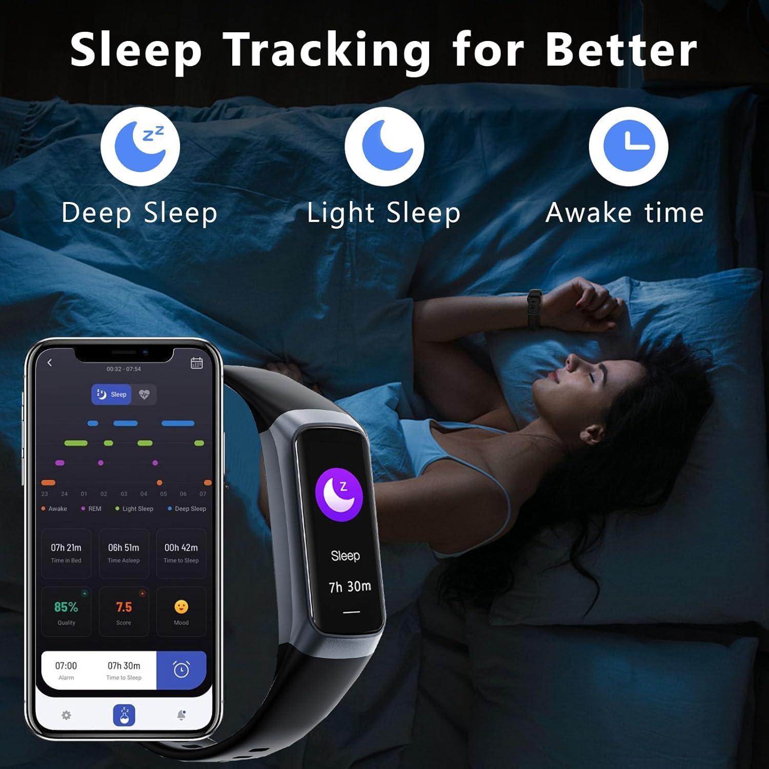 Reloj Inteligente Fitness INTPIHP con Pantalla AMOLED 1.1"