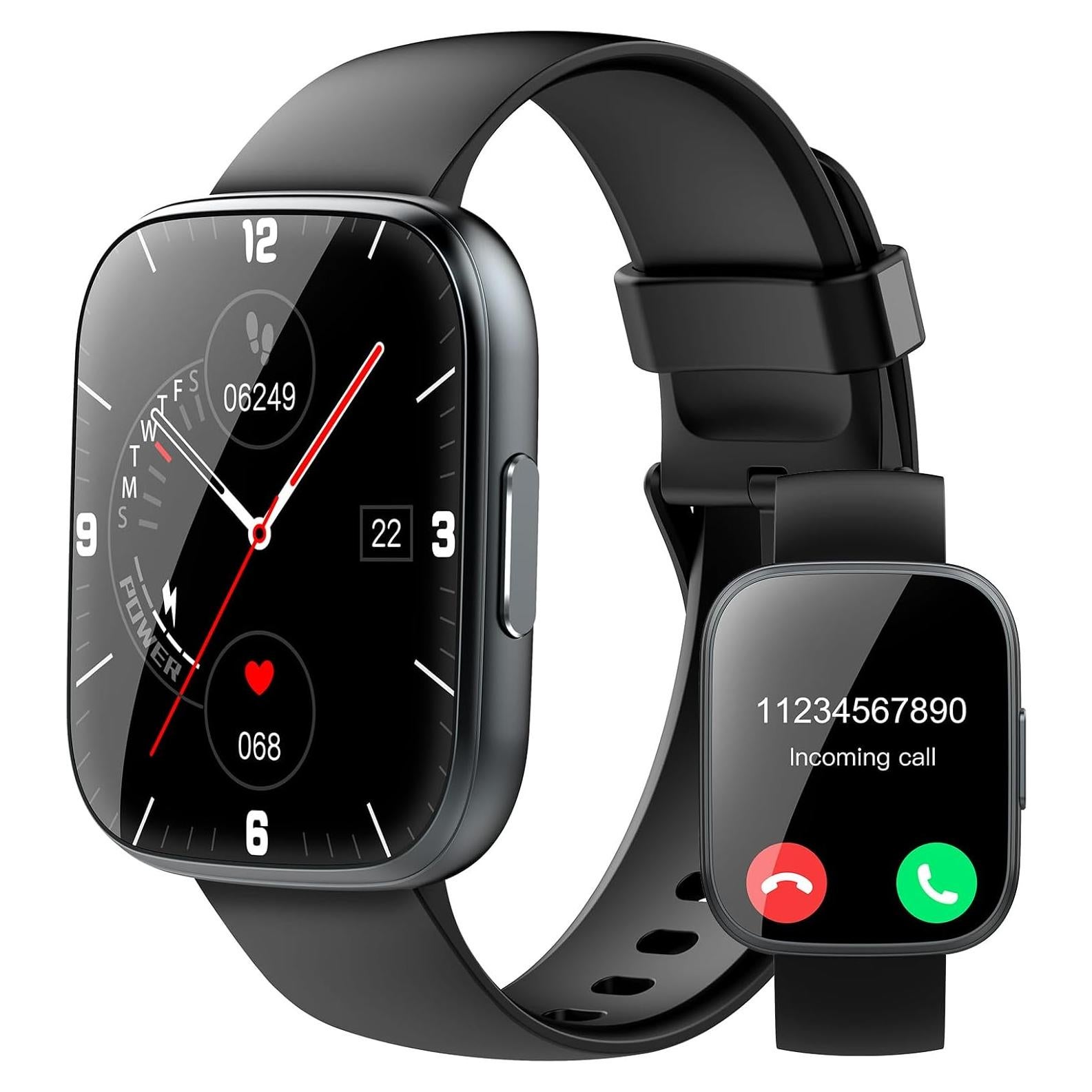 Reloj Inteligente Puqo T80 Pantalla Táctil 1.95" IP68 Fitness