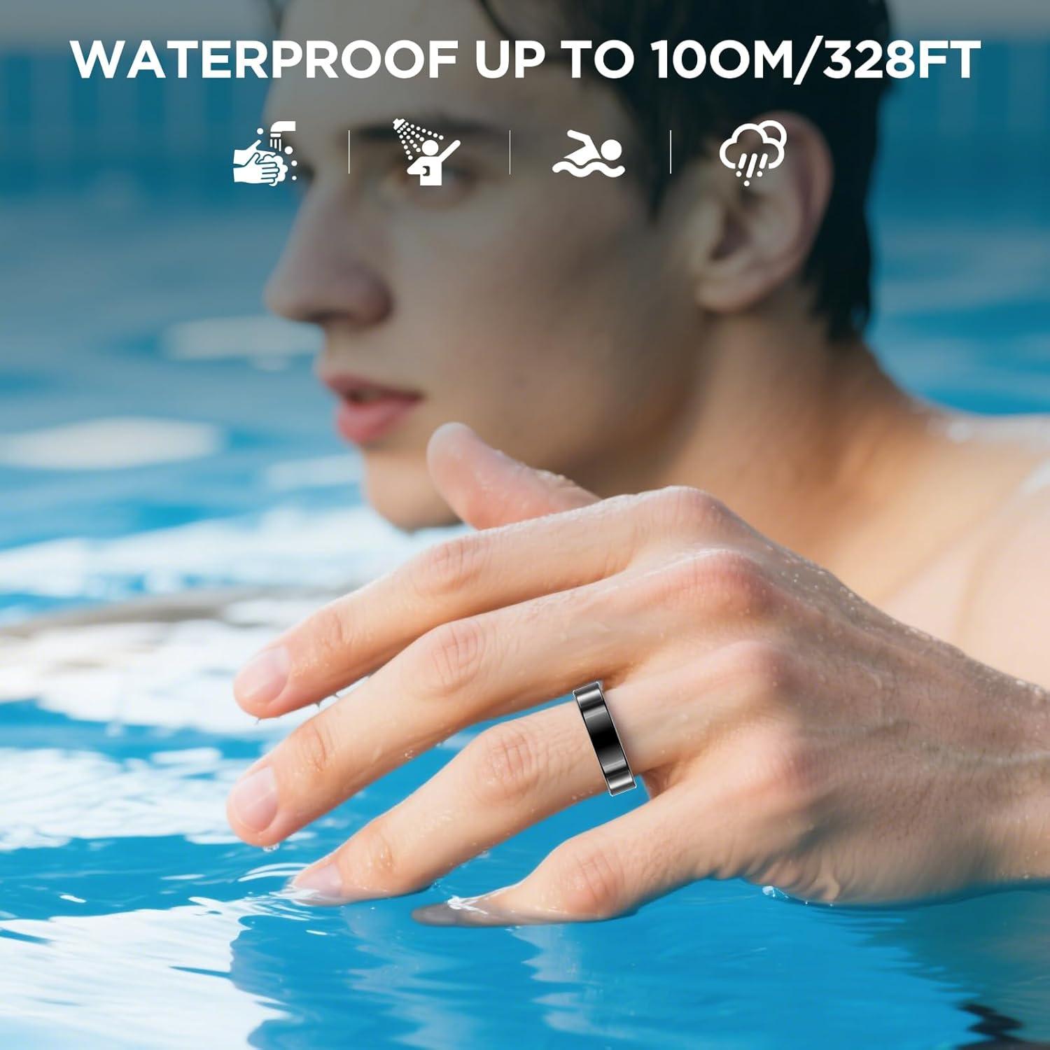 Anillo Inteligente Fitness Piano Potato R16 Plata 119g