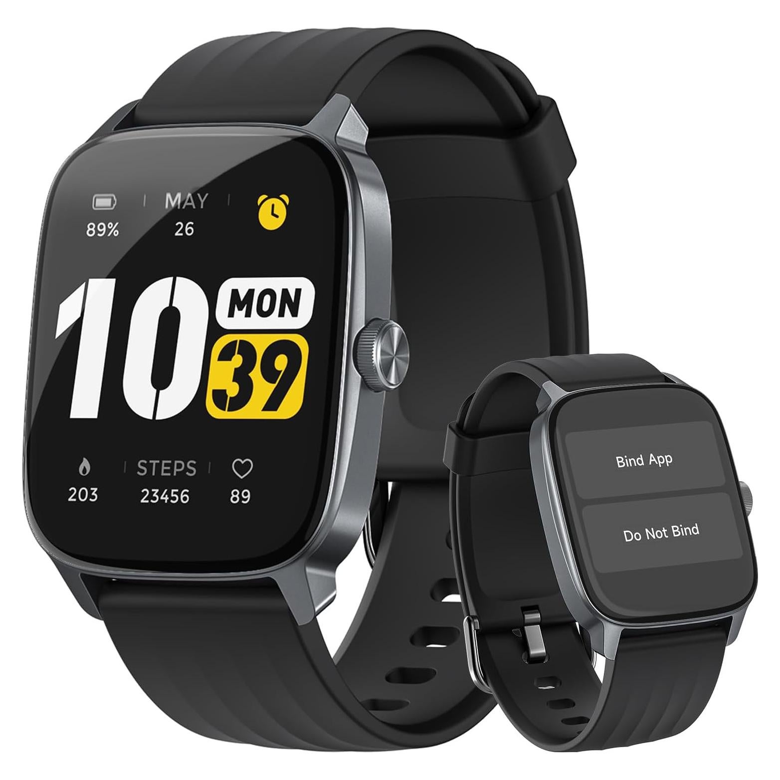 Reloj Inteligente EURANS Fitness Pantalla HD Impermeable