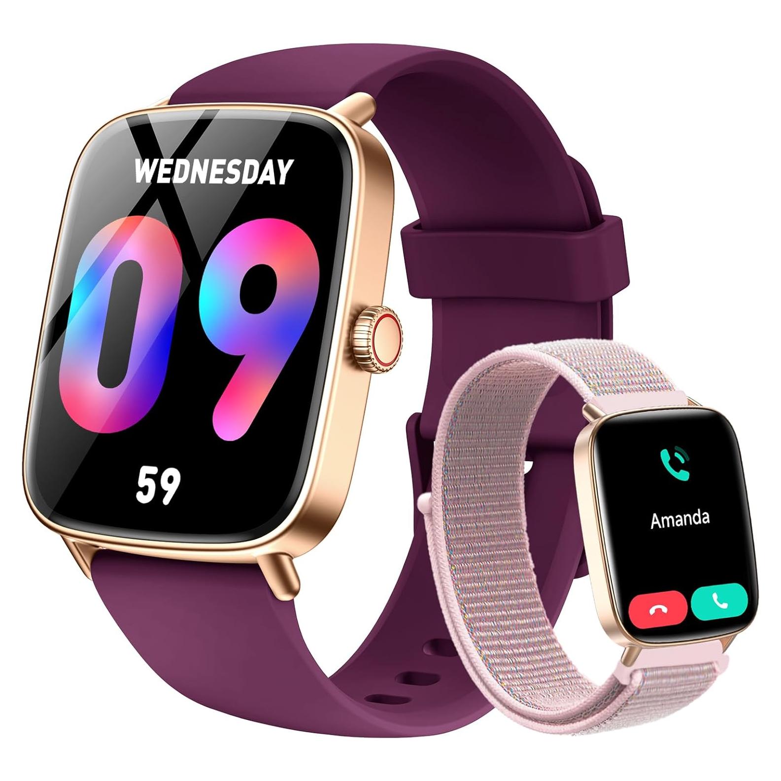 Reloj Inteligente Tensky GTX20 para Mujeres, Pantalla 4.7 cm, IP68