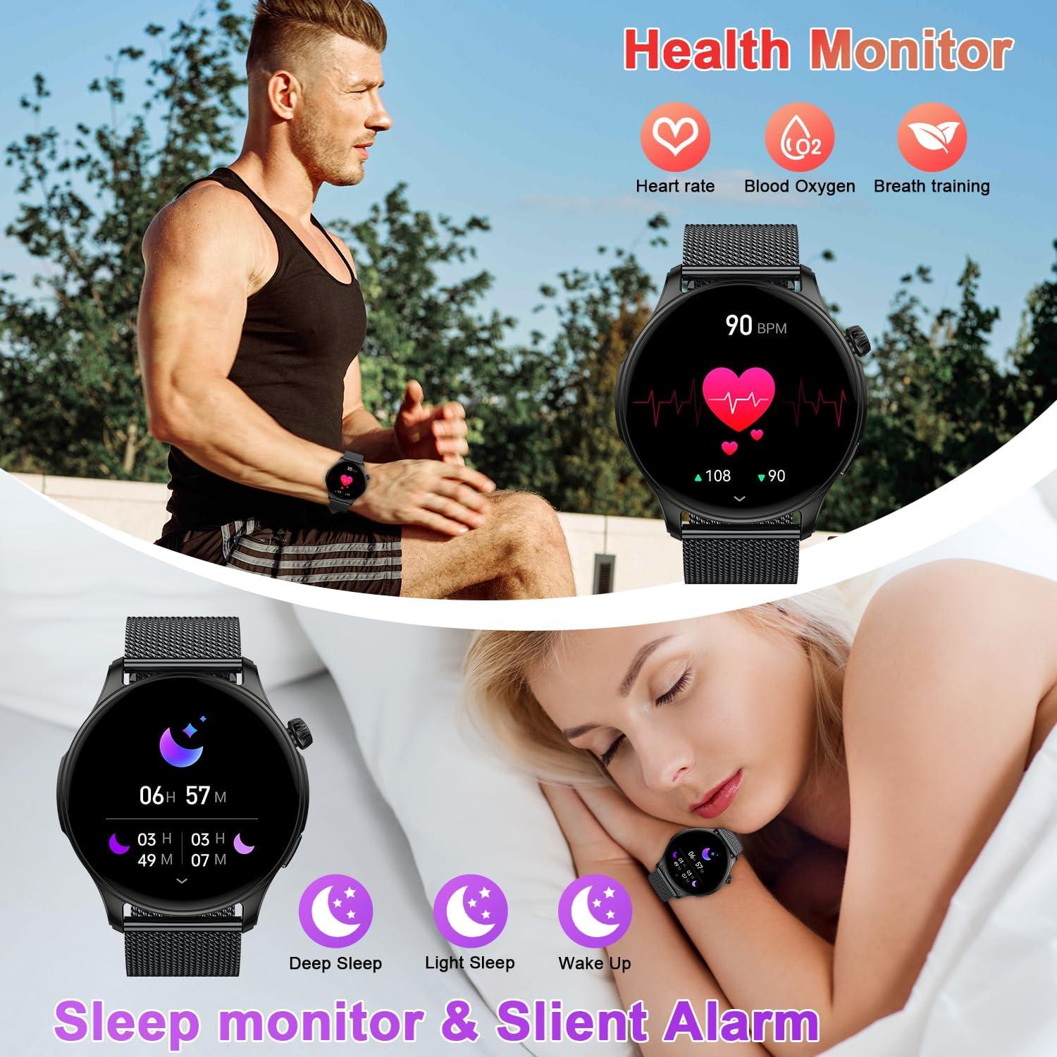 Reloj Inteligente Fitness S67 Buzz Tech Negro Pantalla AMOLED