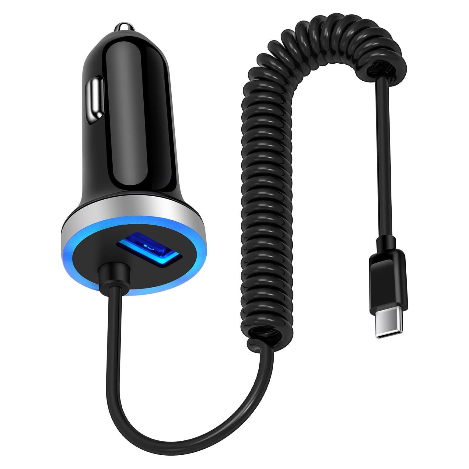 Cargador de Coche USB Rápido Google Pixel 9 Pro 3.4A