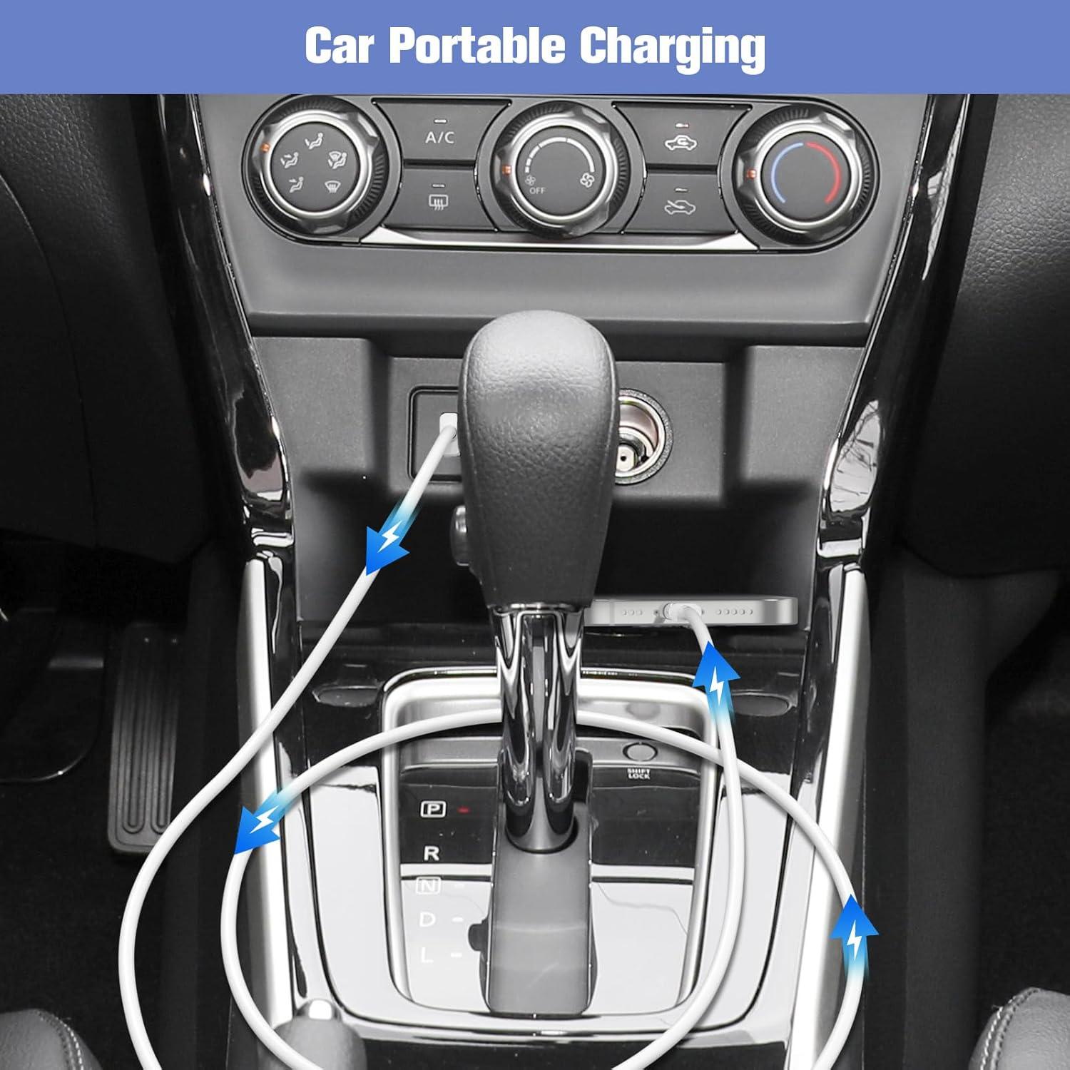 Cable CarPlay USB A a USB C 0.91m para iPhone 16/15