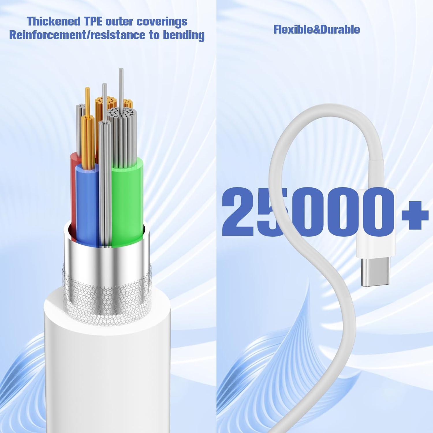 Cable CarPlay USB A a USB C 0.91m para iPhone 16/15