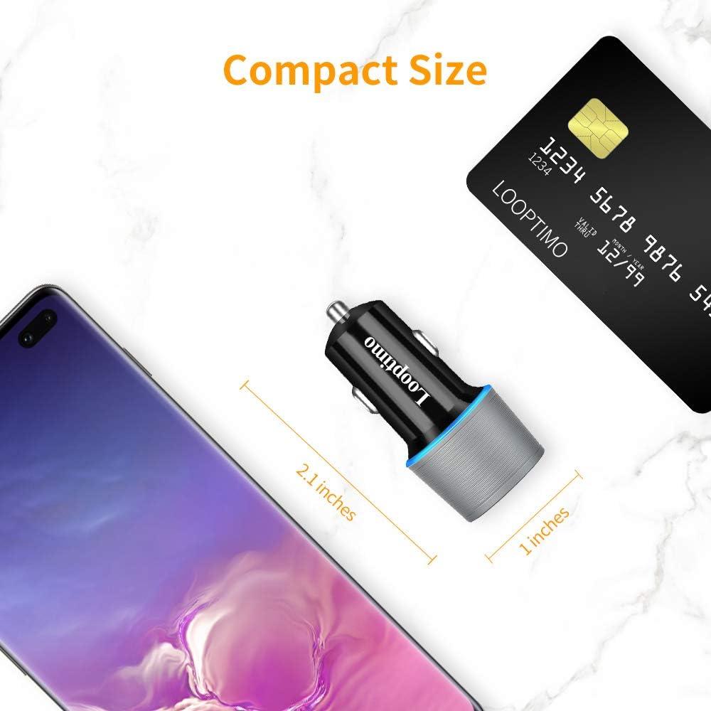 Cargador de coche USB C rápido Looptimo 48W para Google Pixel