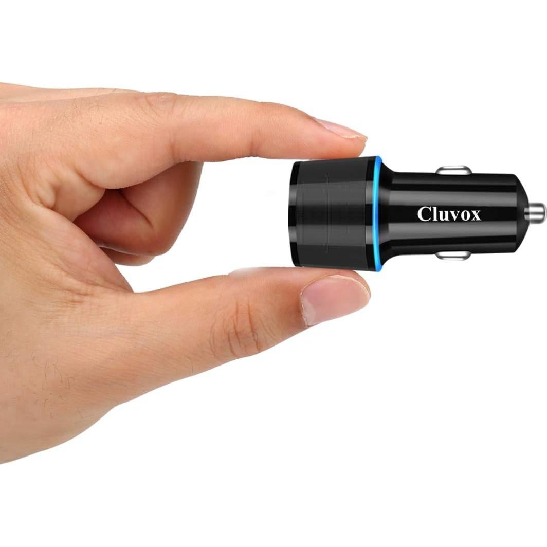 Cargador de Coche USB-C Rápido 20W Dongguan con Cable 1m