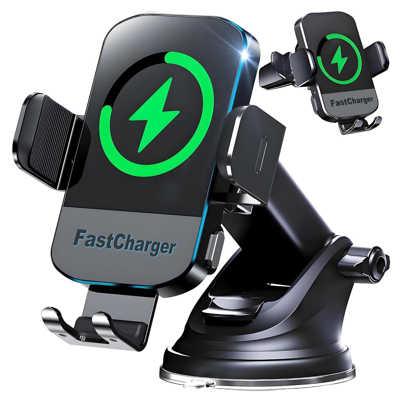 Cargador Inalámbrico para Auto CHGeek 15W con Soporte Automático