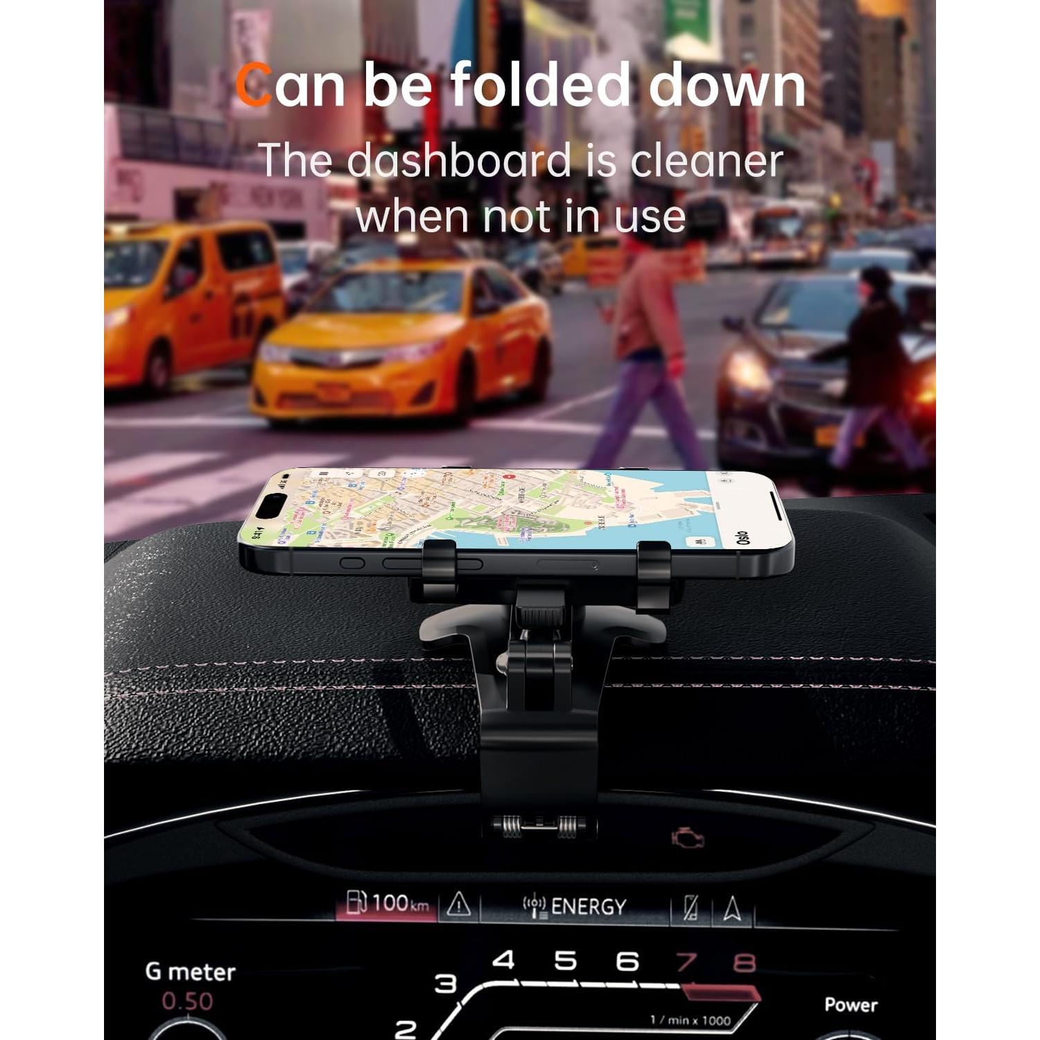 Soporte para Teléfono de Coche Bawyot Clip Universal 4-7"