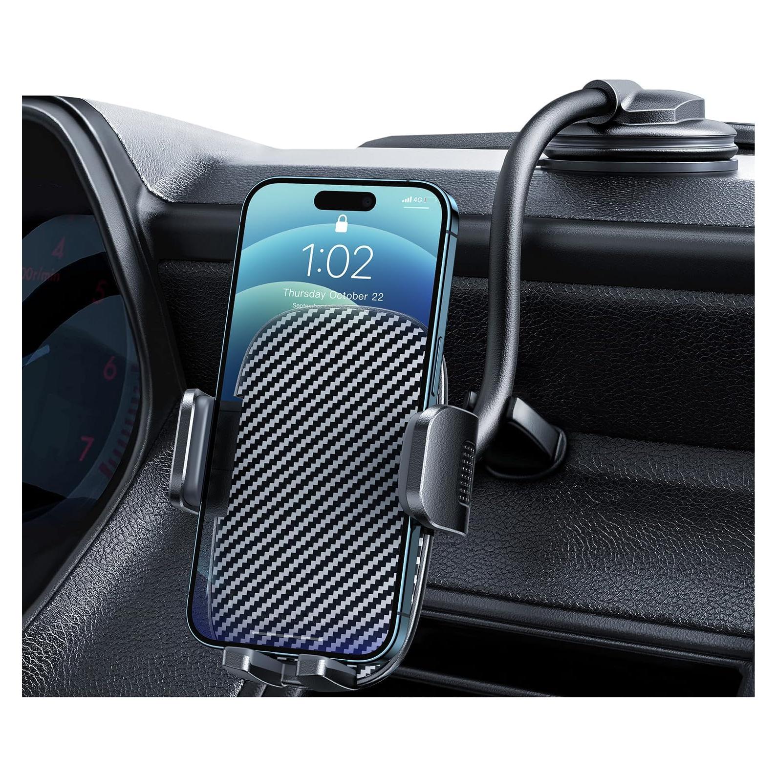 Soporte para Teléfono en Auto BIPOPIBO Gooseneck 16cm Ajustable