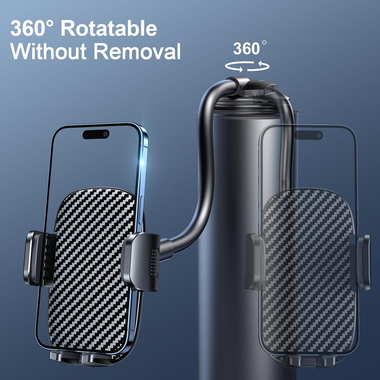 Soporte para Teléfono en Auto BIPOPIBO Gooseneck 16cm Ajustable