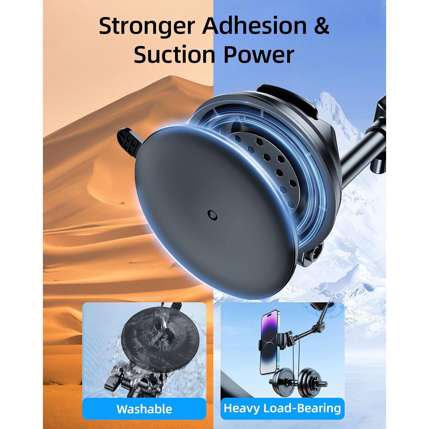 Soporte para Teléfono de Coche xuenair C26 Ajustable 4.7-7.2"