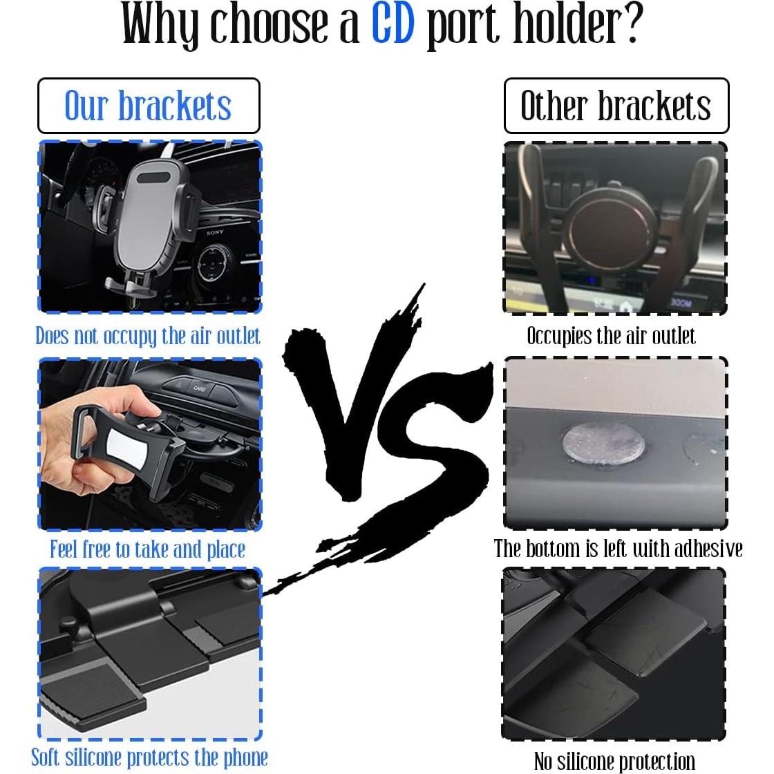 Soporte para Teléfono en Coche BELOMI Ajustable 360°