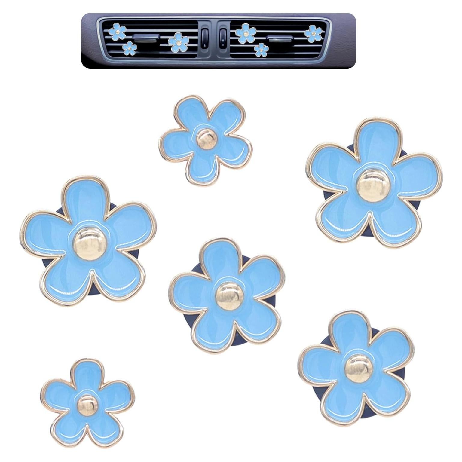 Clips de Ventilación para Auto ORIESSE 6 Piezas Flores Aromáticas