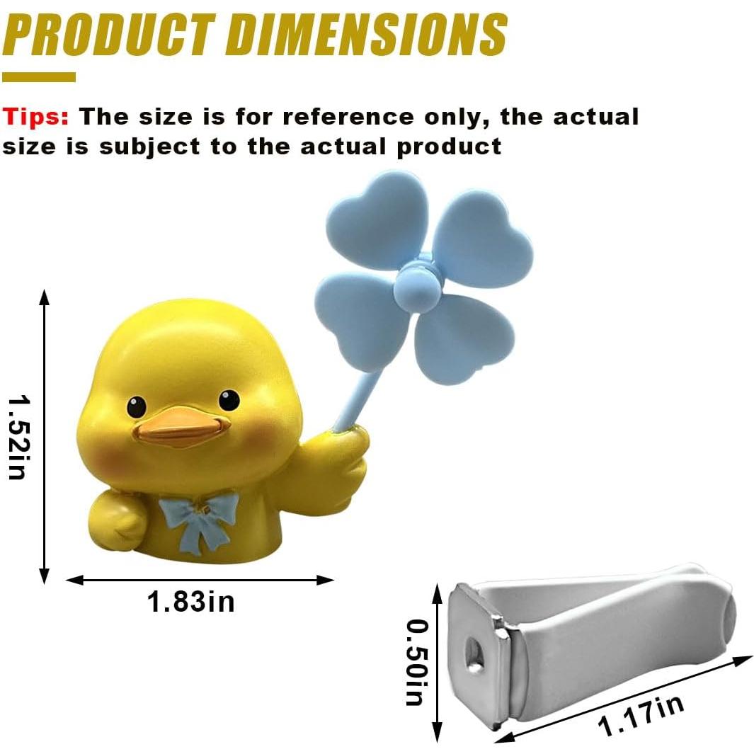 Clip de Aire Fresco para Autos LHDOS Pato Difusor Aroma