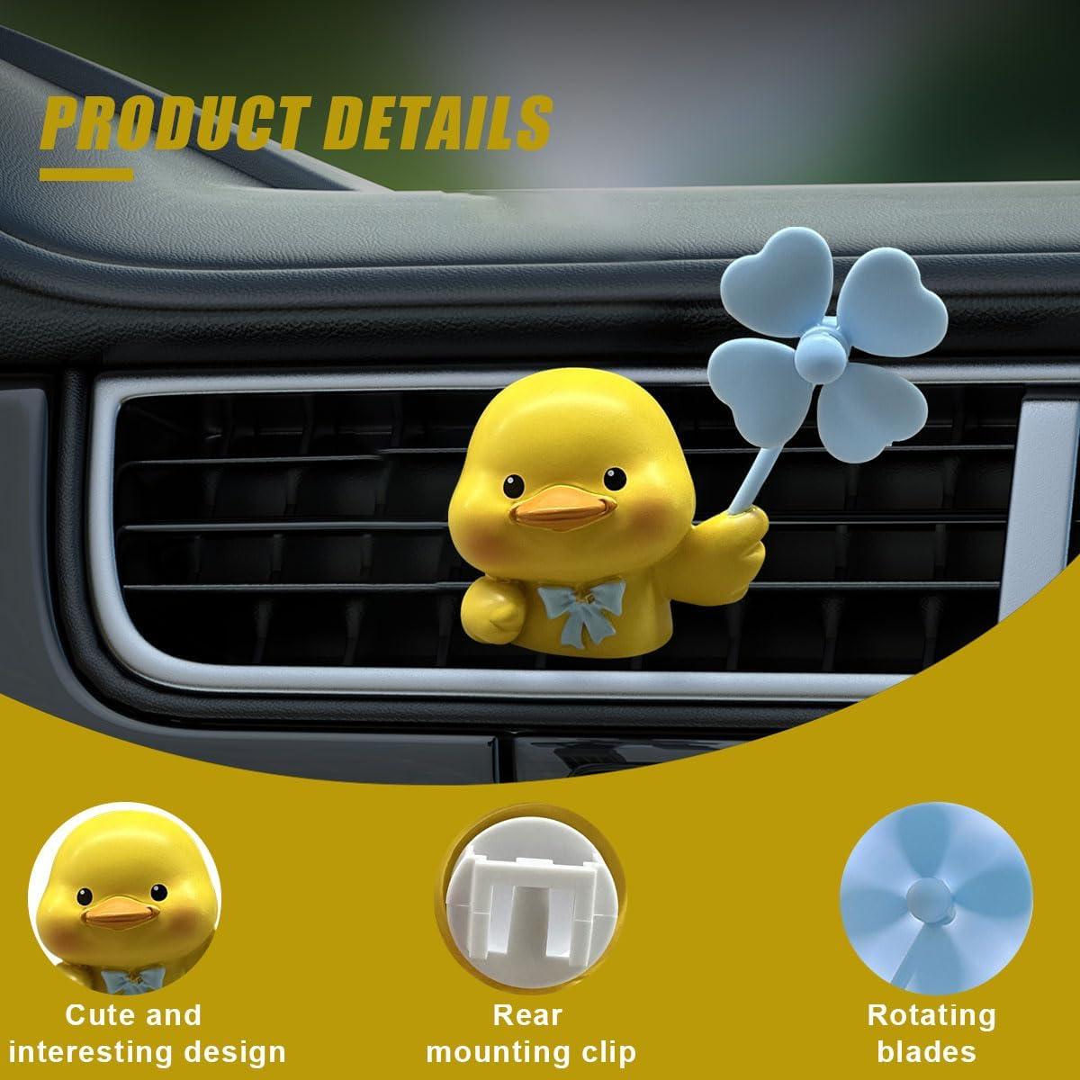 Clip de Aire Fresco para Autos LHDOS Pato Difusor Aroma