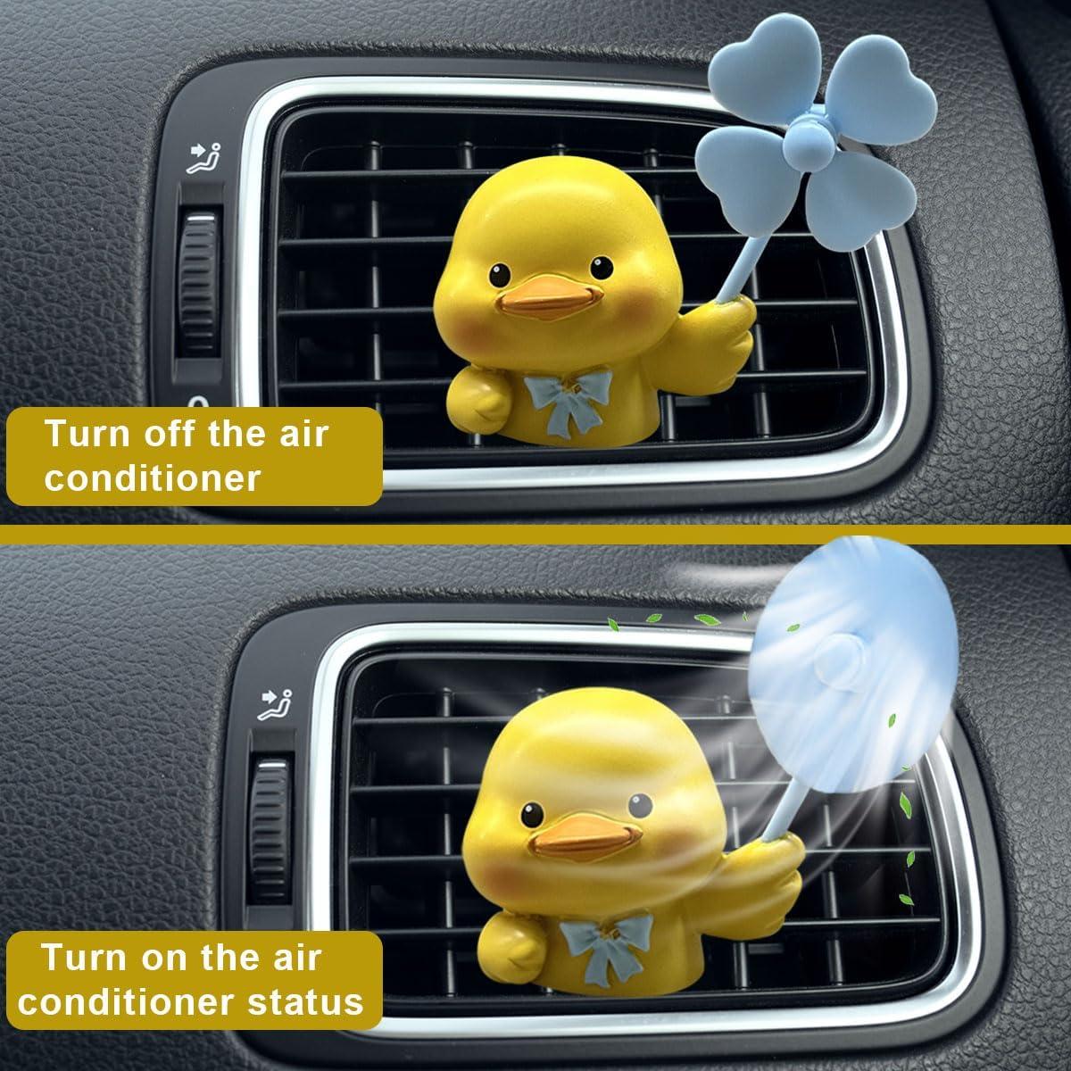 Clip de Aire Fresco para Autos LHDOS Pato Difusor Aroma