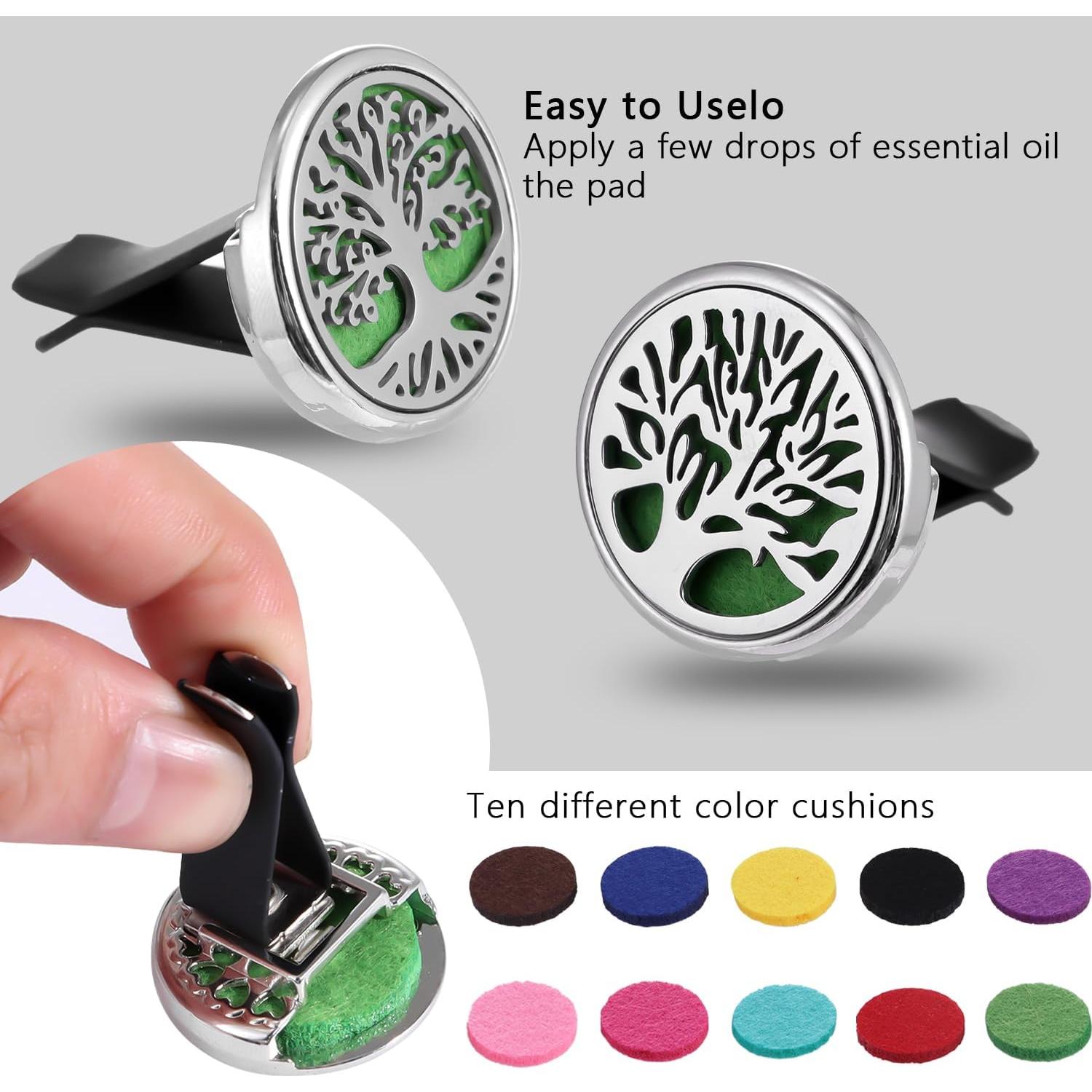 Difusor de Aceite Esencial para Auto YWLI Árbol de la Vida