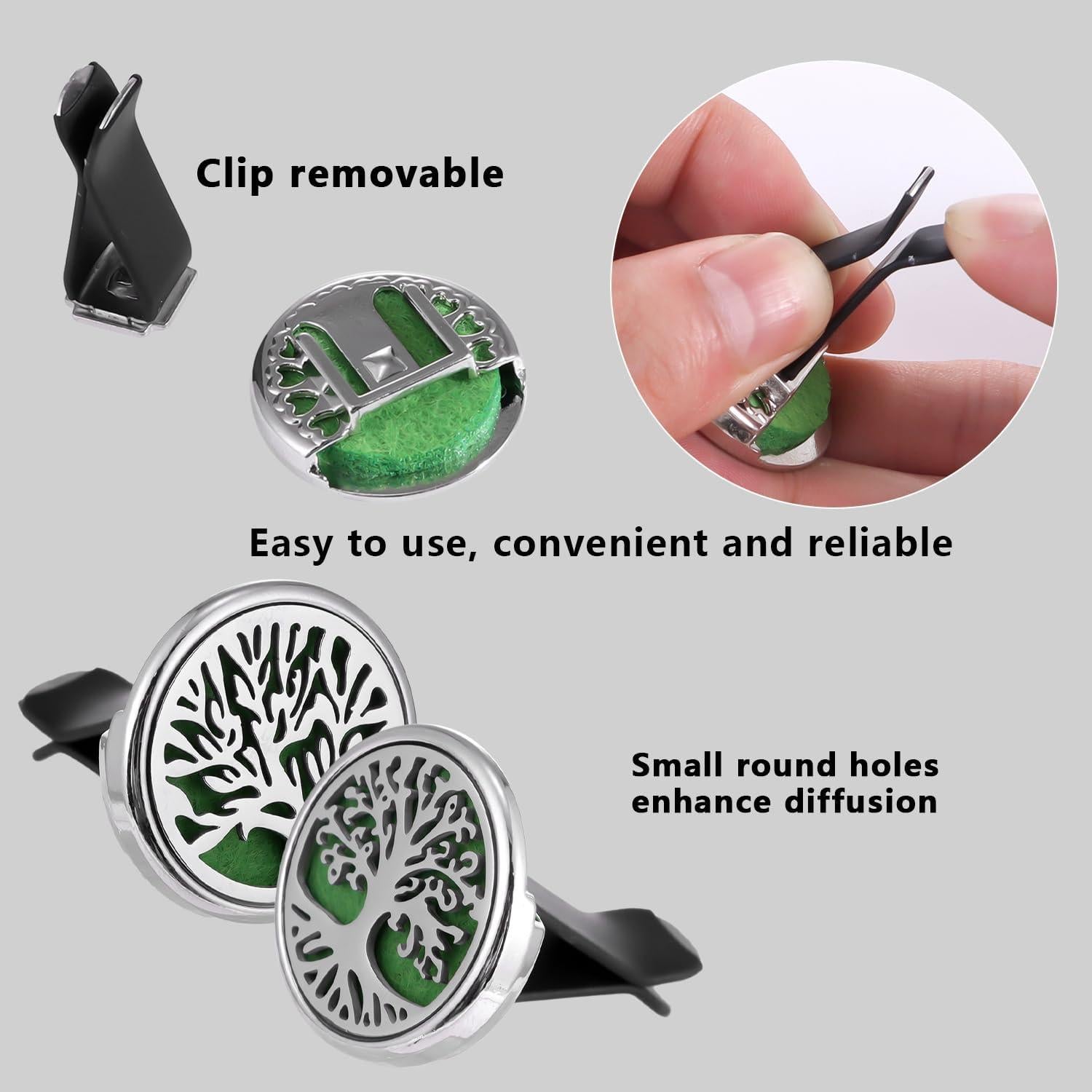 Difusor de Aceite Esencial para Auto YWLI Árbol de la Vida