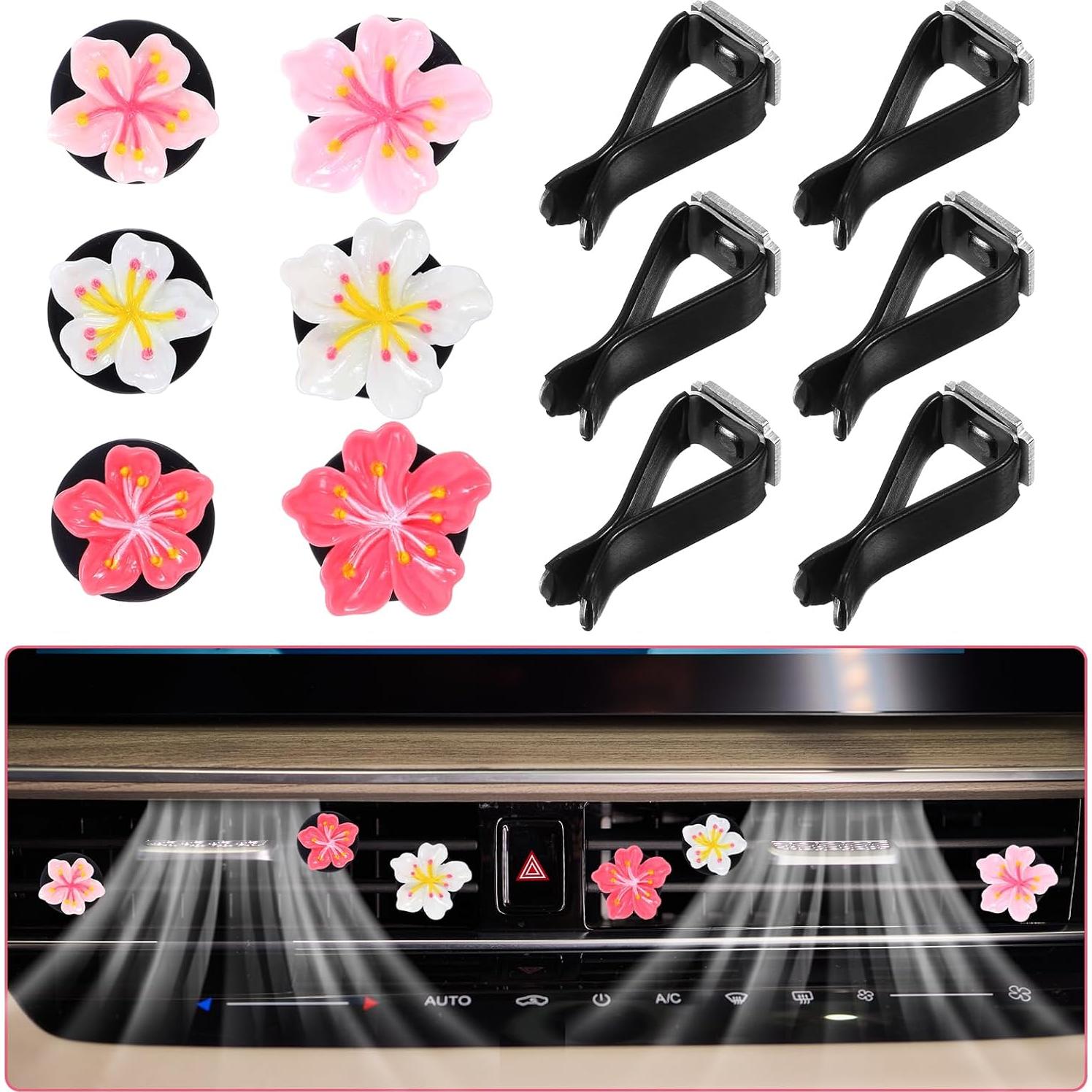 Clips Ambientadores para Auto MBAIYO, 6 Pcs Decorativos