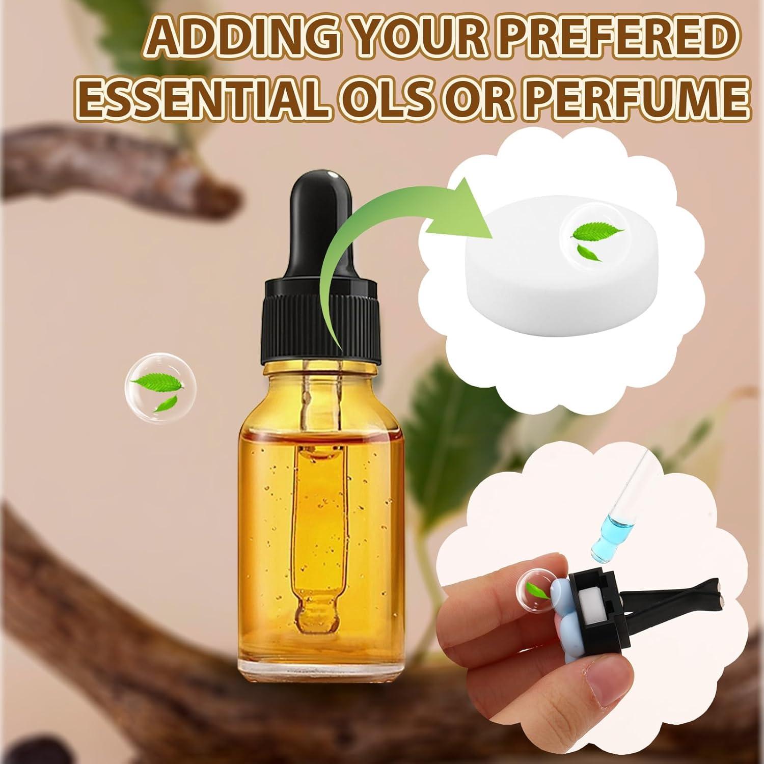 60 Almohadillas de Reemplazo para Clips de Ventilación InnoHHustle