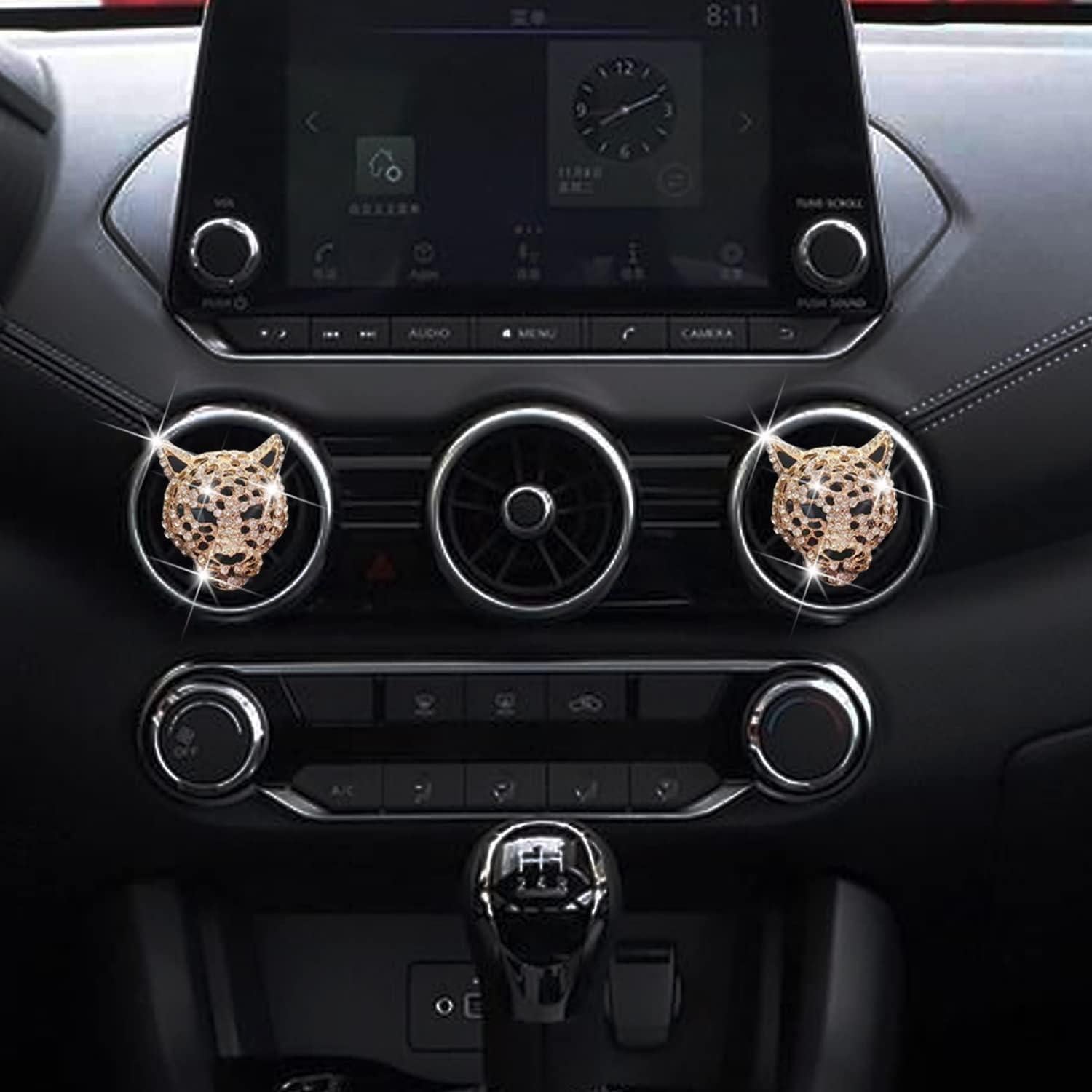 Clips de Ventilación de Auto Xinjincang 2 Pcs Brillantes