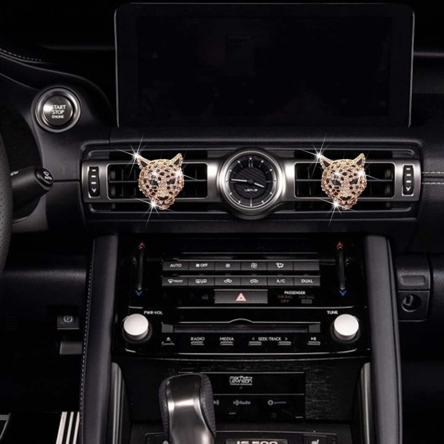 Clips de Ventilación de Auto Xinjincang 2 Pcs Brillantes