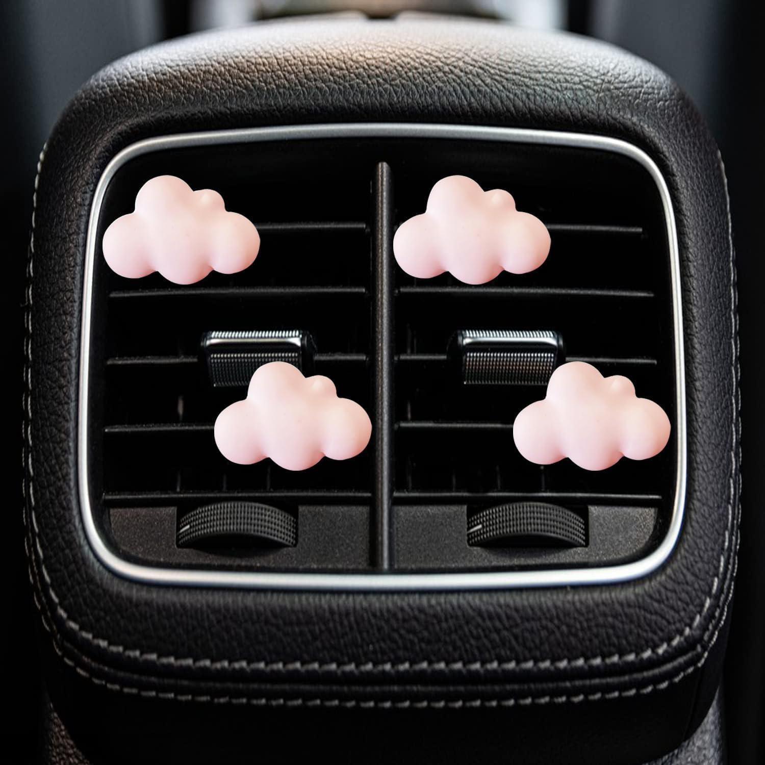 Ambientador de Coche Jowxsx - Clips de Perfume Mariposa 4 Pcs