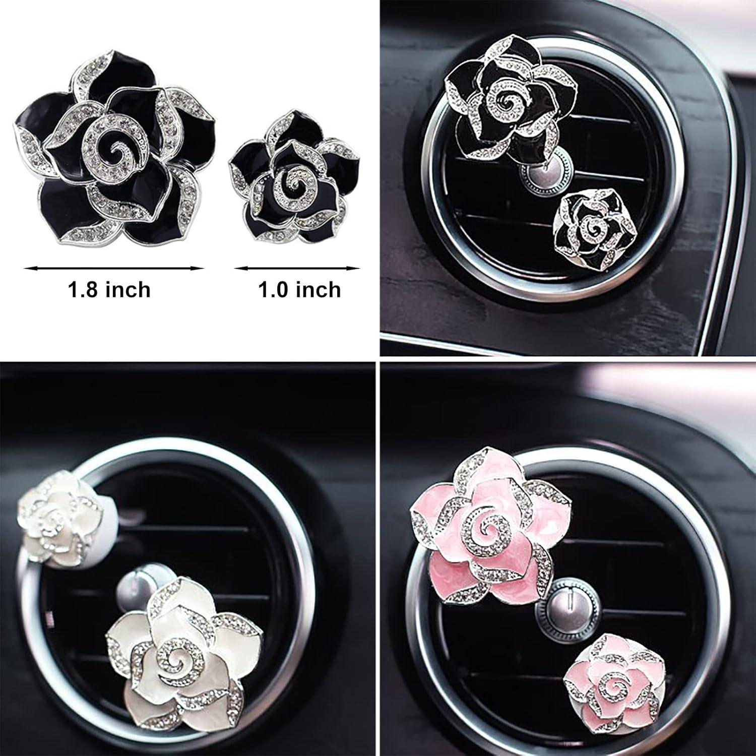 2 Clips de Ventilación de Auto CYG&CL con Fragancia Camelia