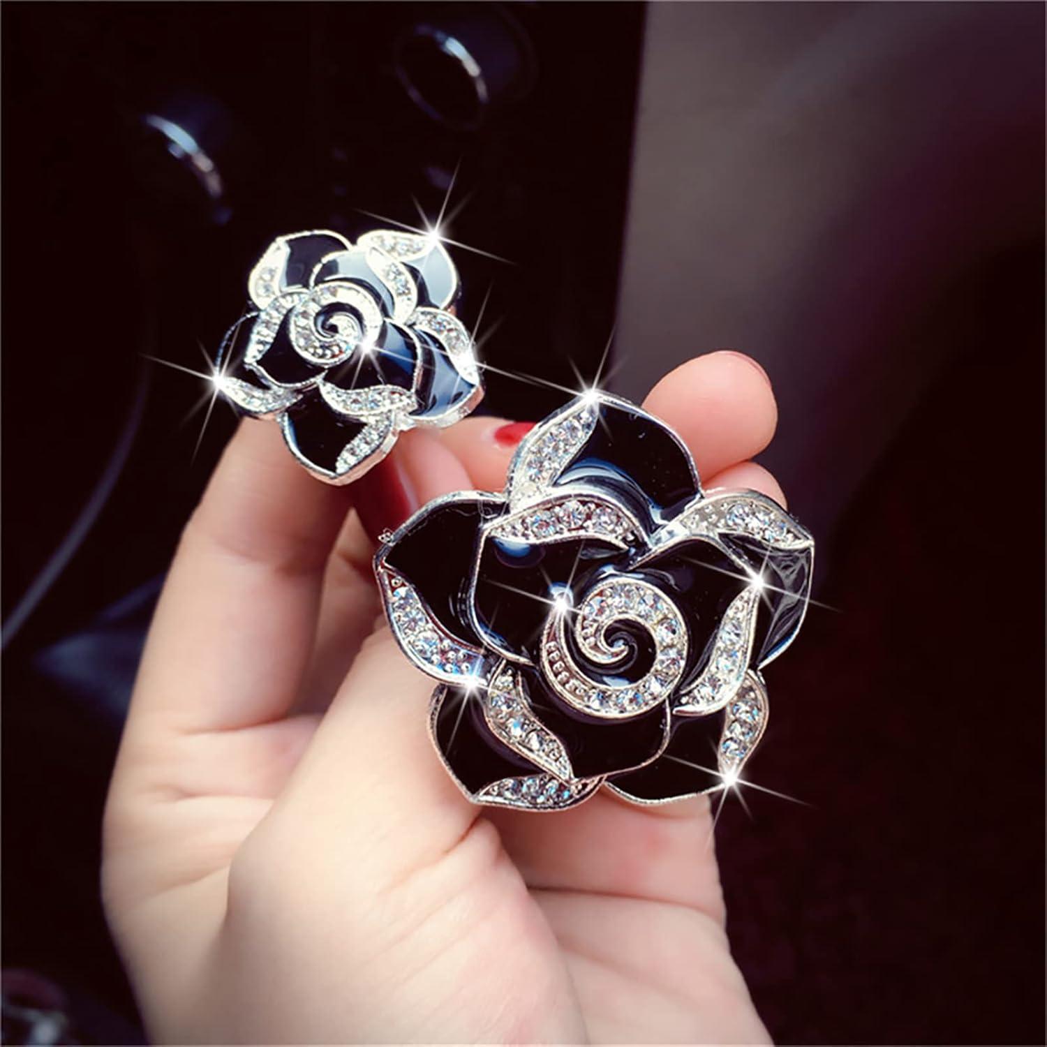 2 Clips de Ventilación de Auto CYG&CL con Fragancia Camelia