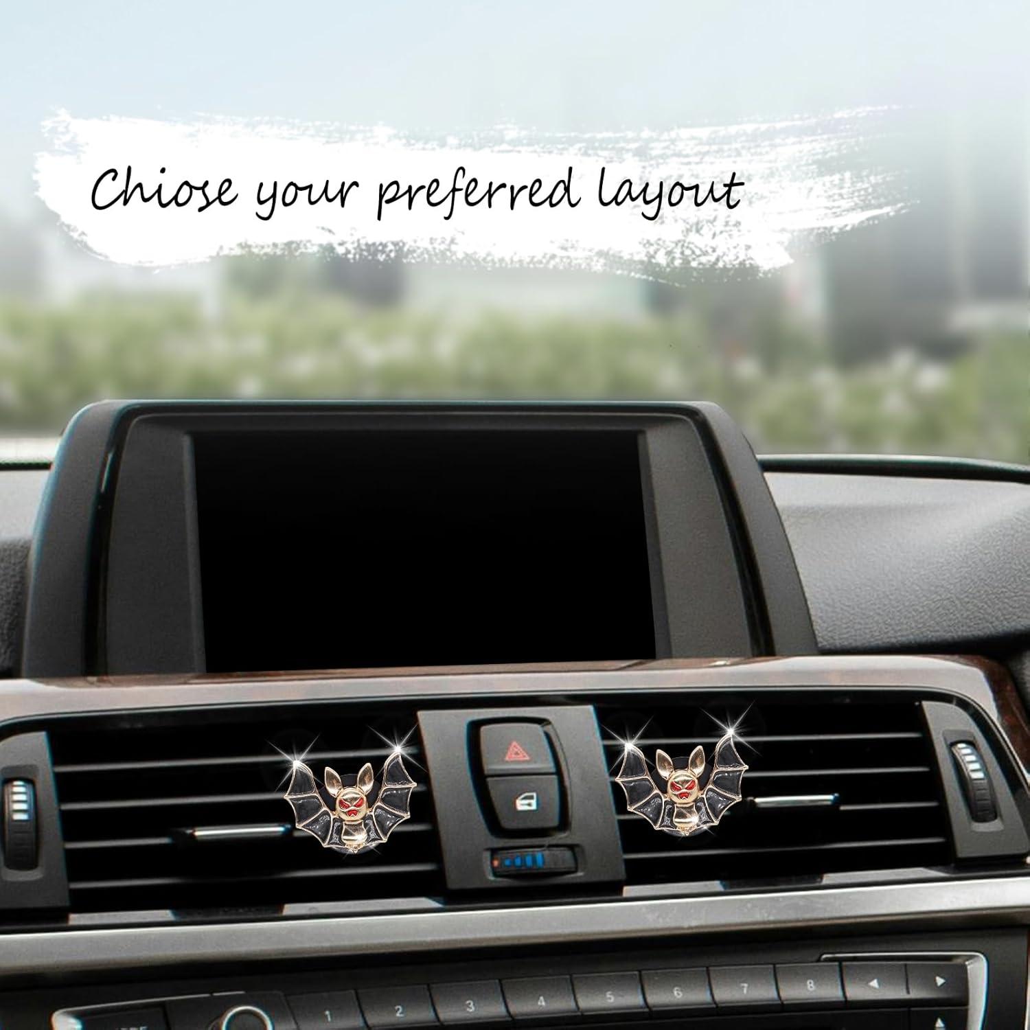 Clip de Ventilación de Auto Murciélago ORIESSE 2 Pcs Recargable